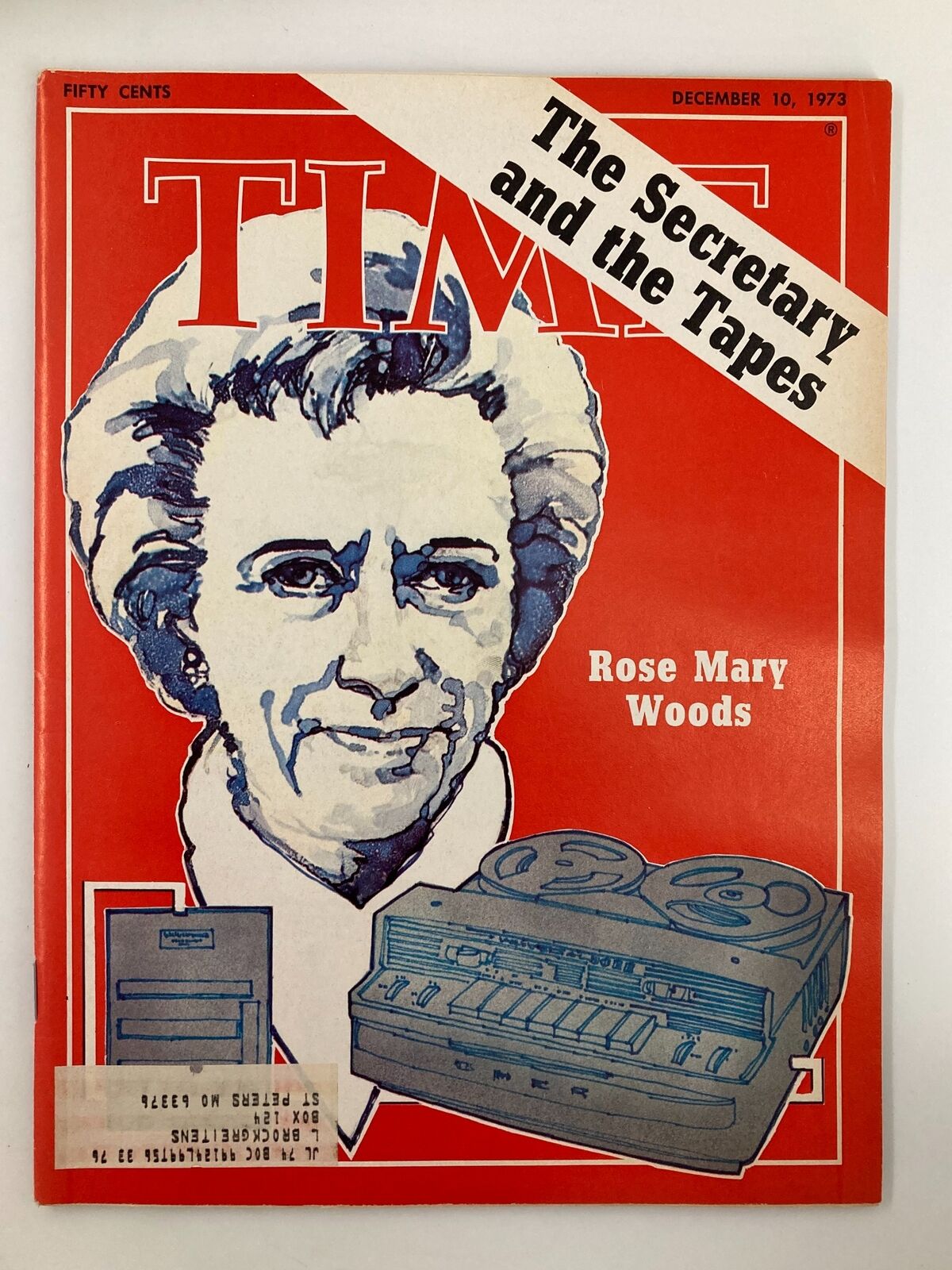 VTG Time Magazine December 10 1973 Rose Mary Woods The Secretary and The Tapes