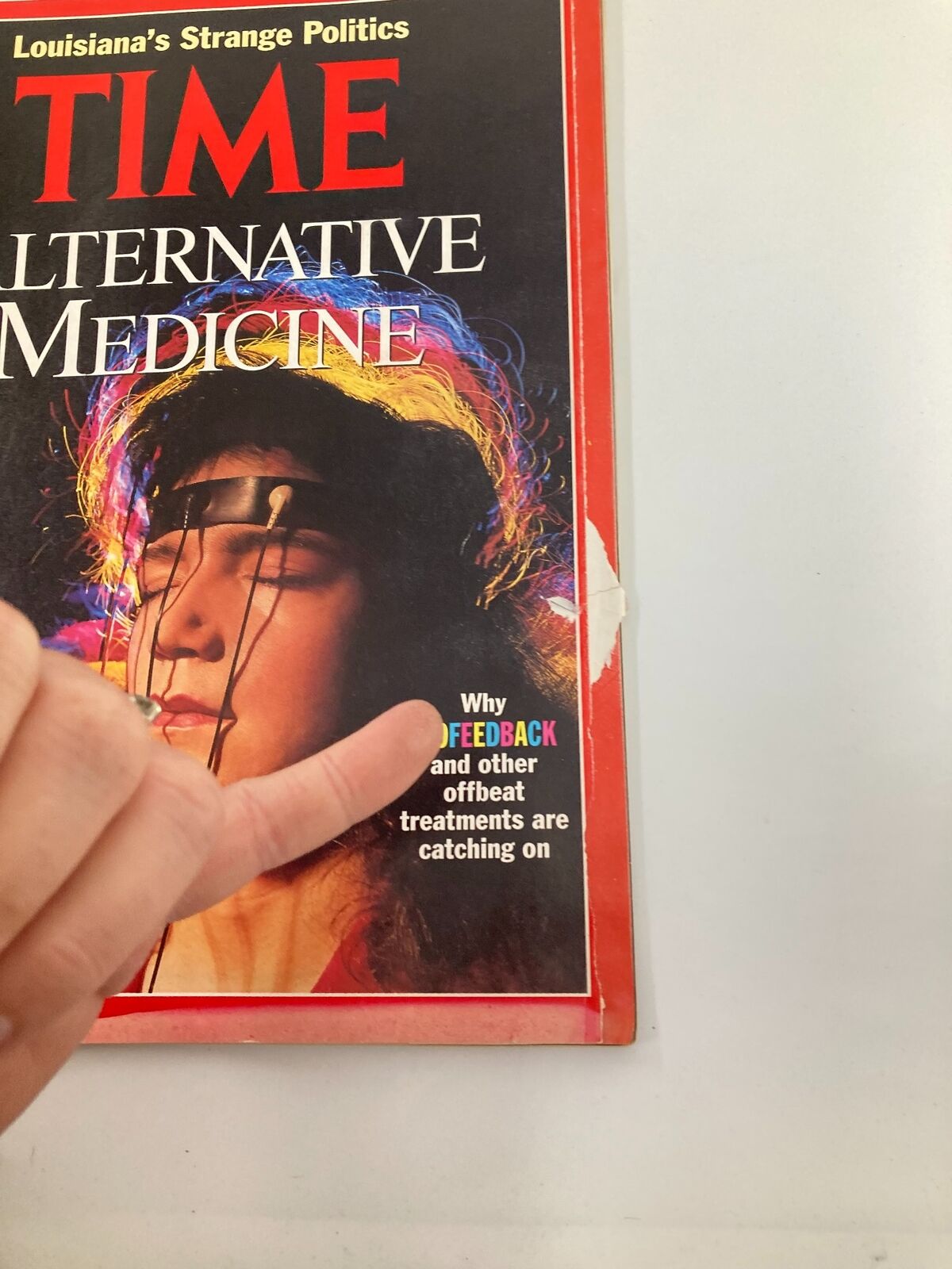 VTG Time Magazine November 4 1991 The New Age of Alternative Medicine