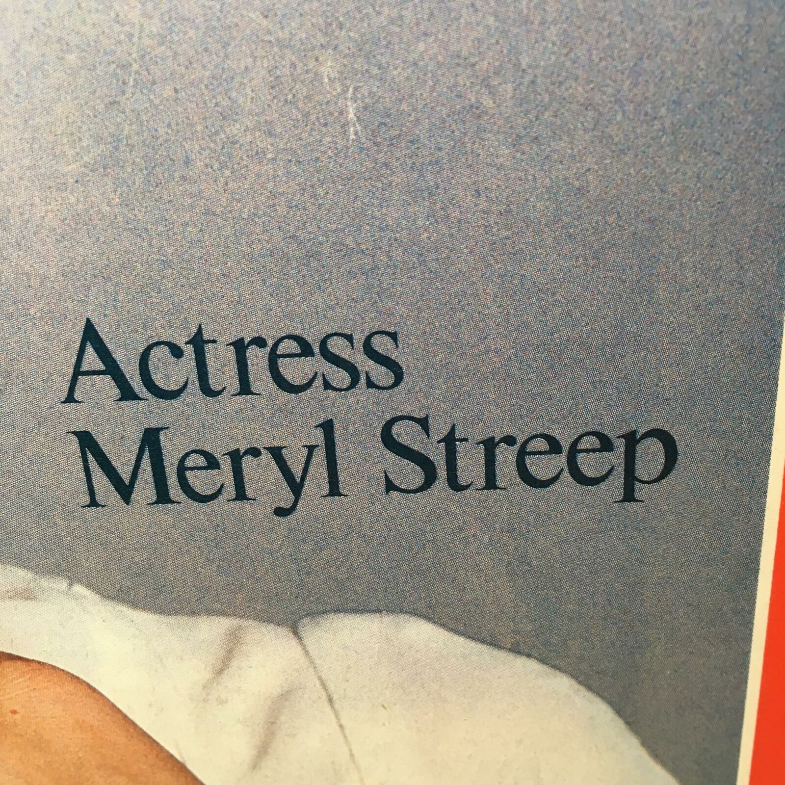 Time Magazine Sept 7 1981 Magic Meryl Streep