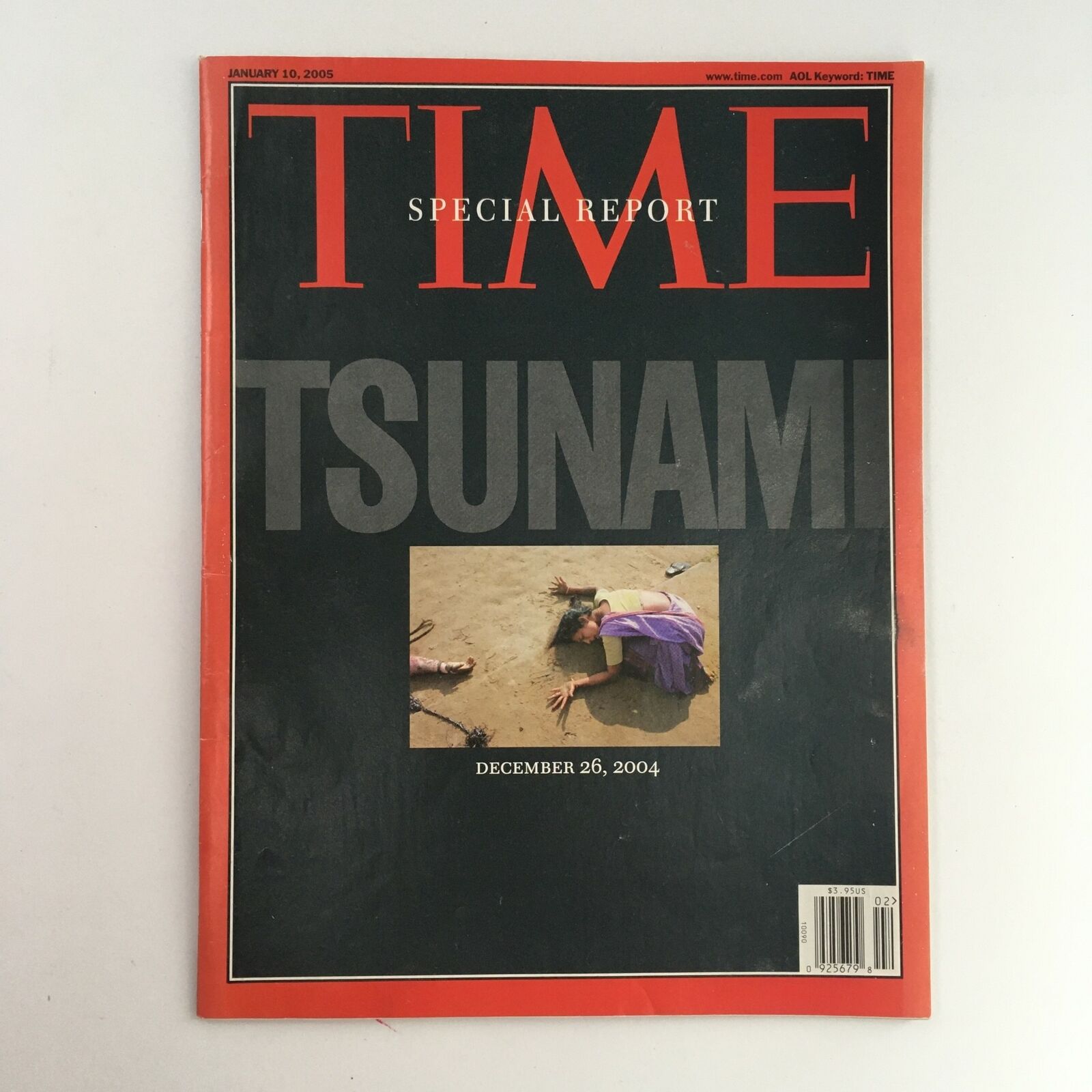 Time Magazine January 10 2005 Vol 165 #1 A Special Report on Tsunami, No Label