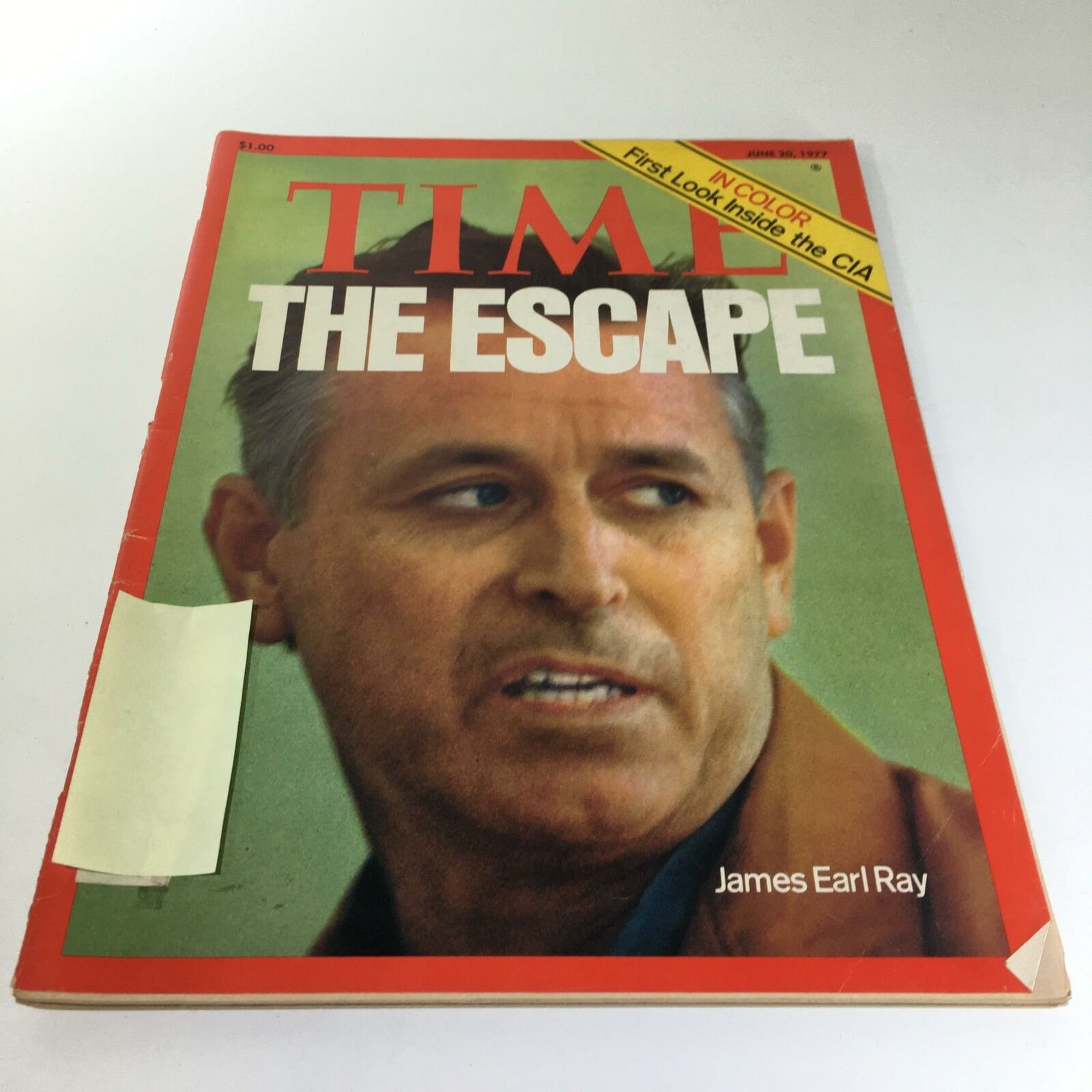 Time Magazine: June 20 1977 - James Earl Ray: The Escape & First Look in The CIA