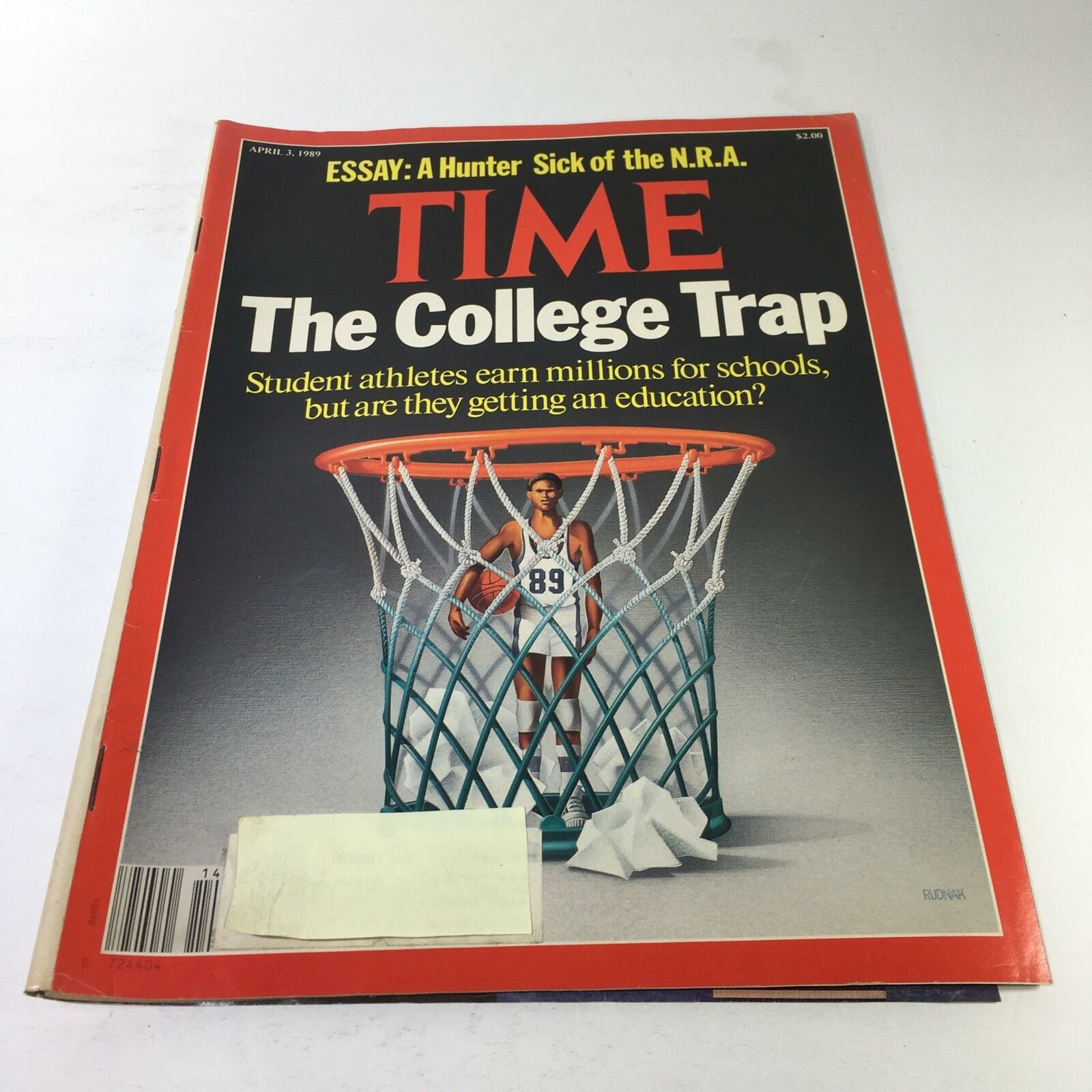 Time Magazine: April 3 1989 - The College Trap