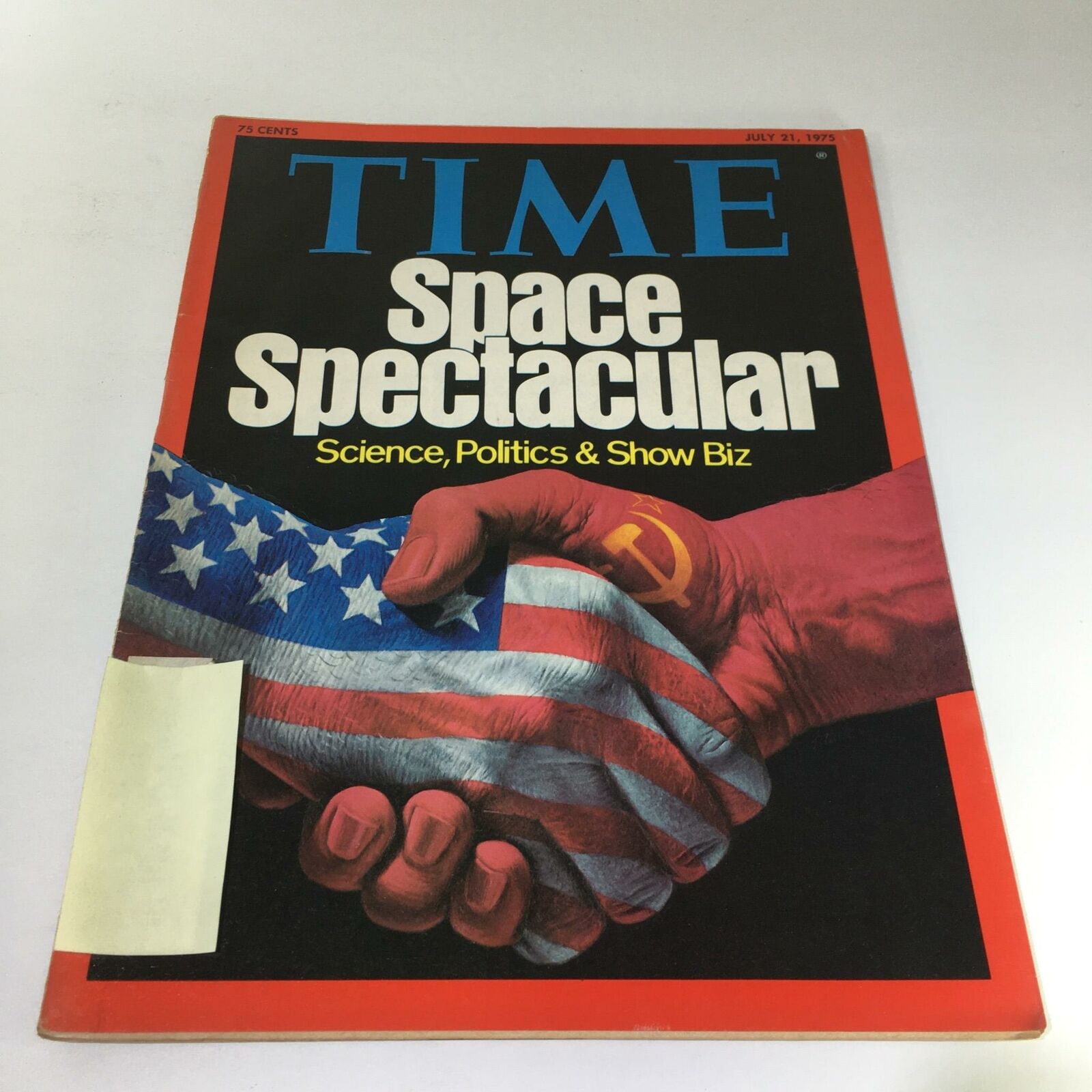 Time Magazine: July 21 1975 - Space Spectacular: Science, Politics & Show Biz