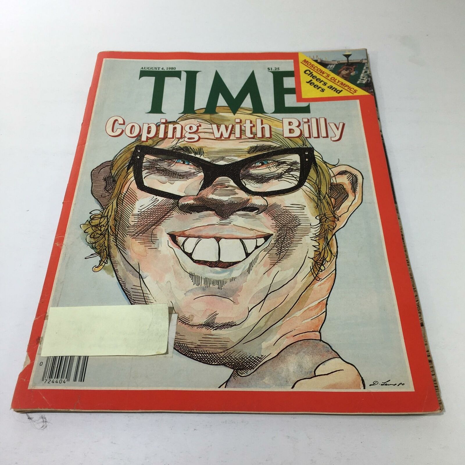 Vintage Time Magazine: August 4 1980 - Coping with Billy