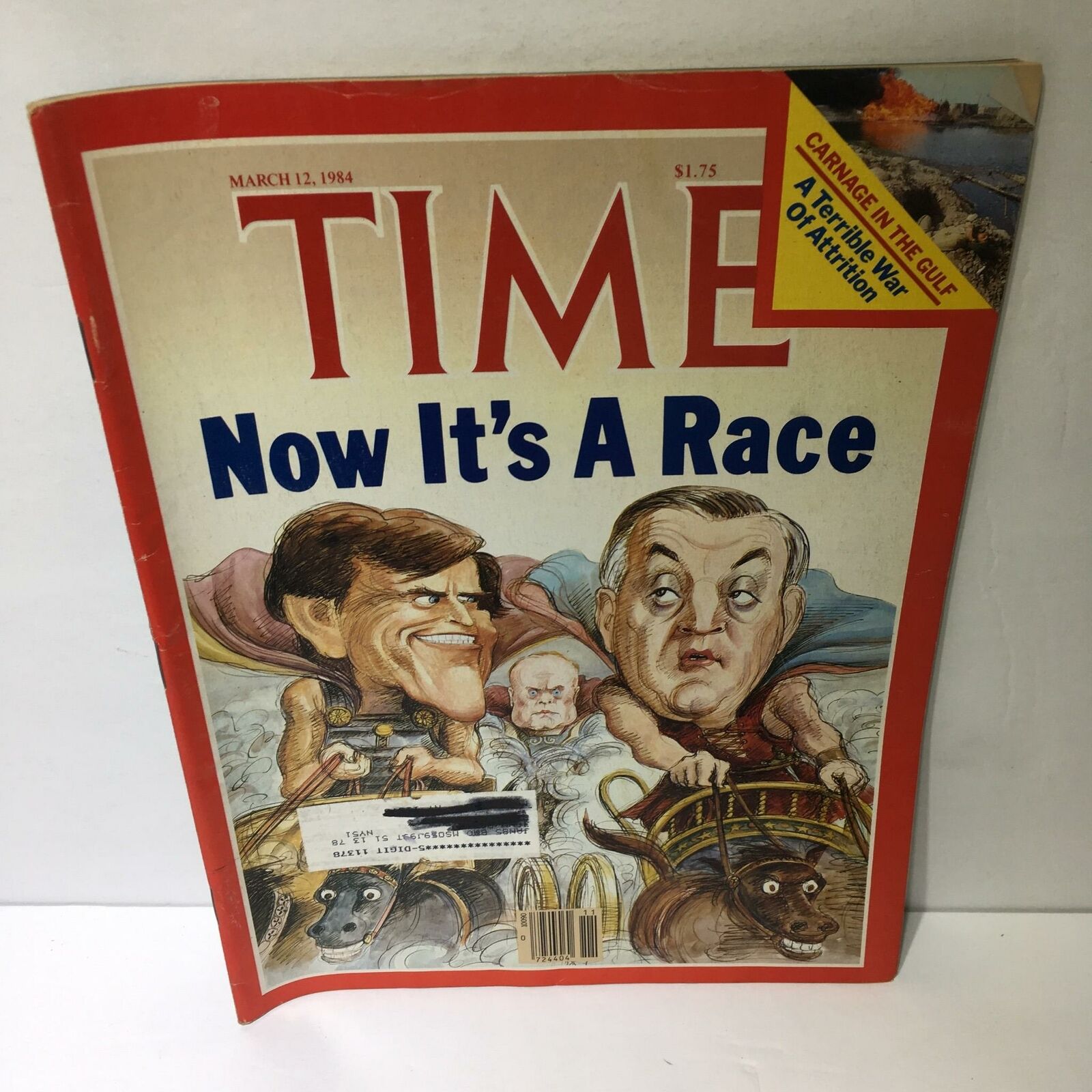 Time Magazine March 12 1984 Now It's A Race