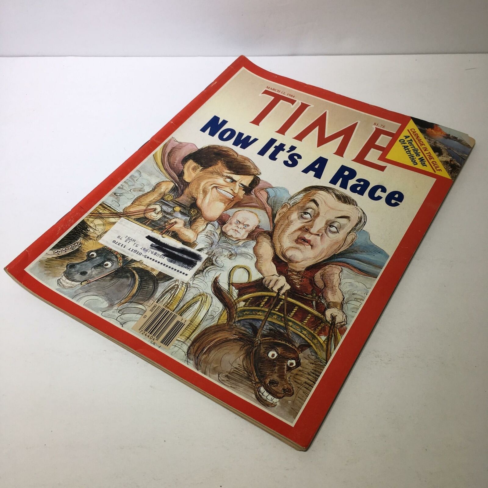 Time Magazine March 12 1984 Now It's A Race