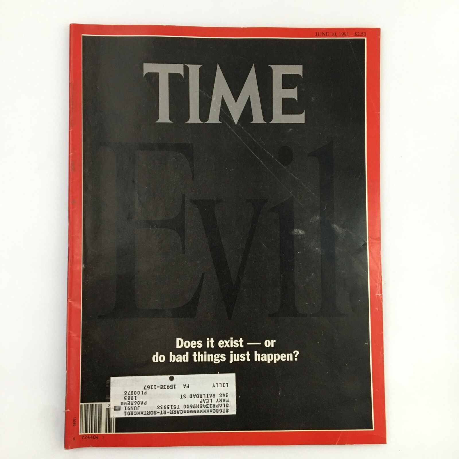 Time Magazine June 10 1991 Vol. 137 No. 23 Evil Does it Really Exist?