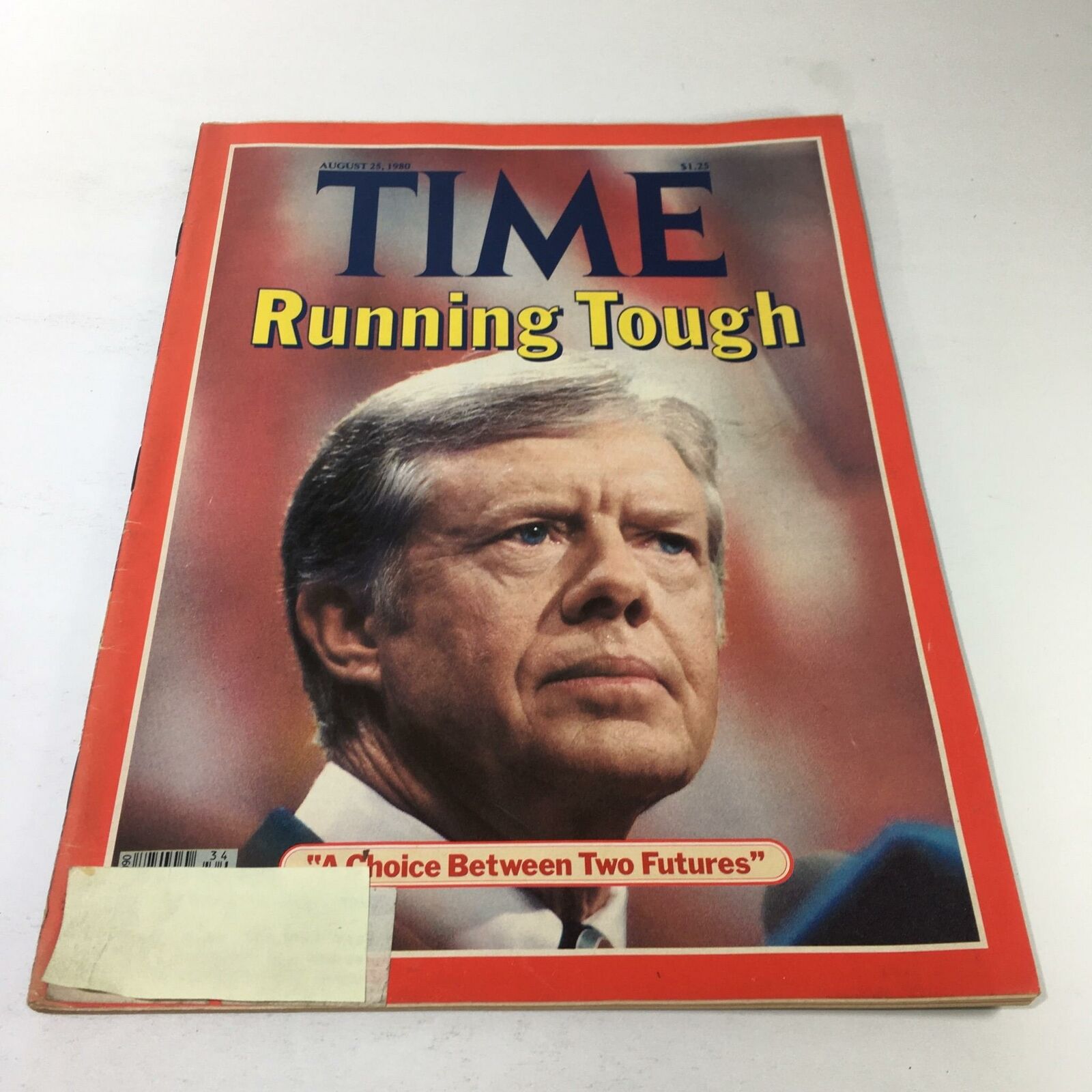 Time Magazine: August 25 1980 - Running Tough: Jimmy Carter on Cover