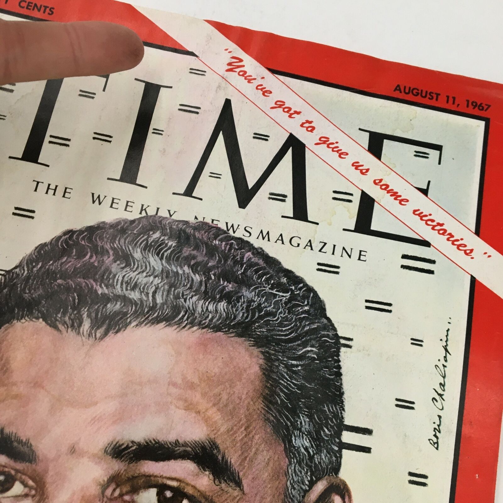 Time Magazine August 11 1967 Vol. 90 No. 6 Urban League's Whitney Young