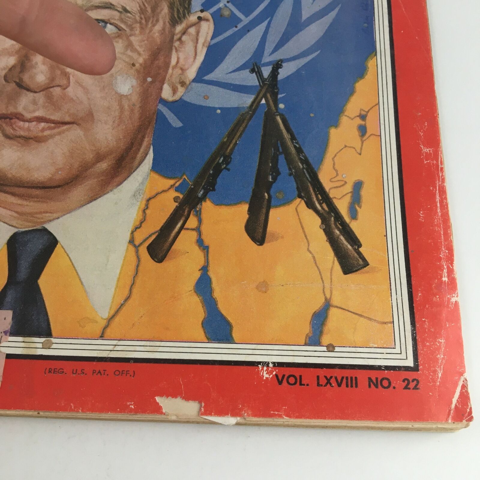 Time Magazine November 26 1956 Vol LXVIII No. 22 United Nations Dag Hammarskjöld