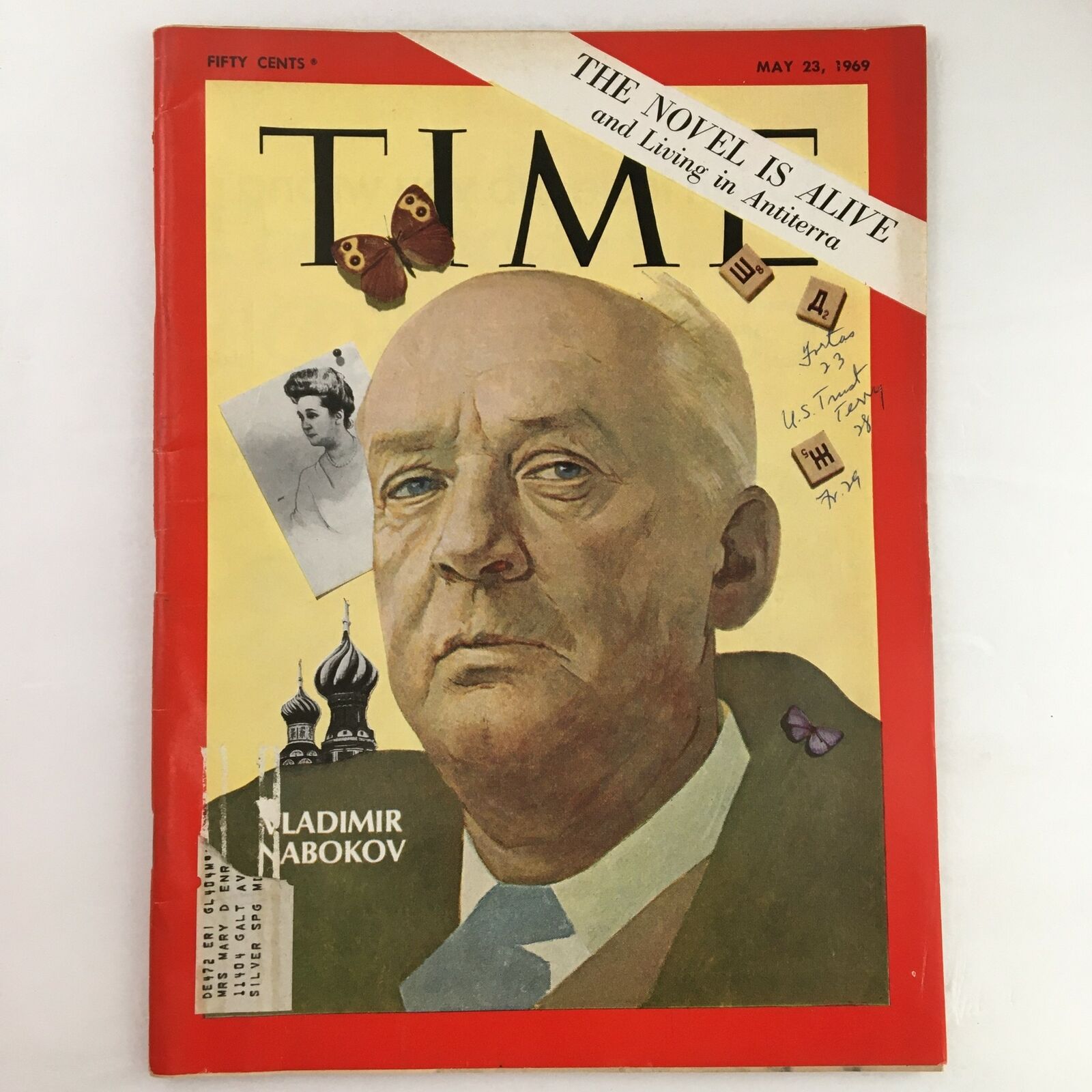 Time Magazine May 23 1969 Vol. 93 No. 21 Novelist Vladimir Nabokov