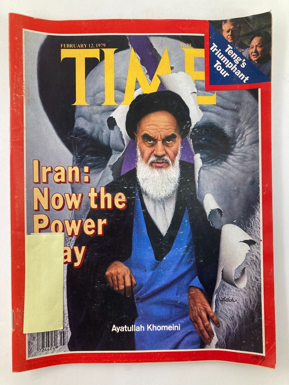 VTG Time Magazine February 12 1979 Ayatullah Khomeini & Teng's Triumphant Tour