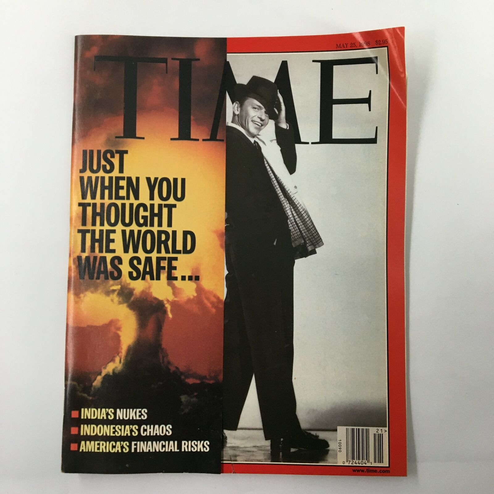 Time Magazine May 25 1998 Frank Sinatra, Indonesia's Chaos, No Label