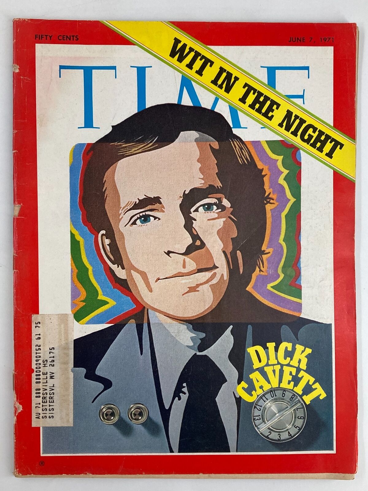 VTG Time Magazine June 7 1971 Dick Cavett Wit in the Night