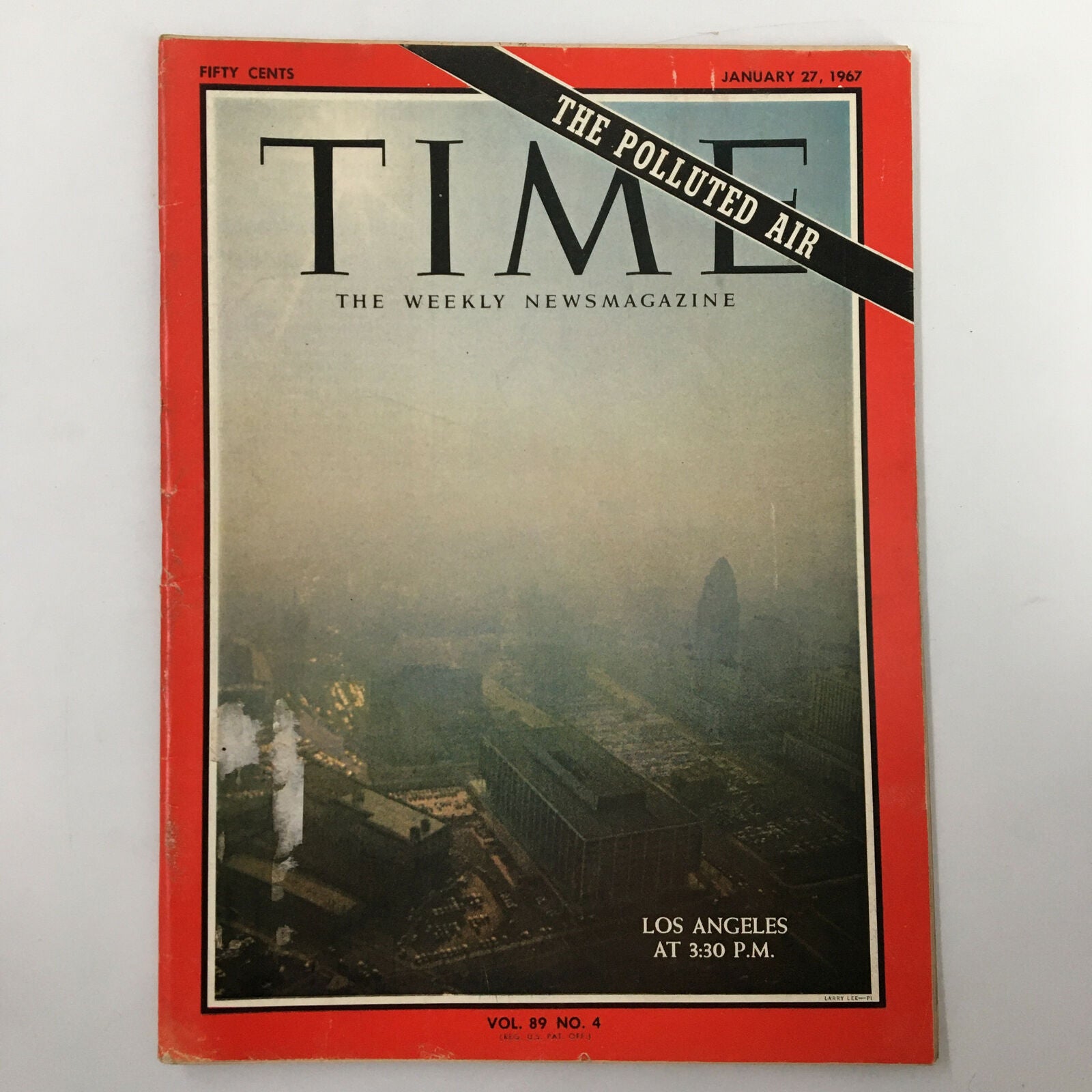 VTG Time Magazine January 27 1967 Vol. 89 No. 4 Los Angeles at 3 P.M.