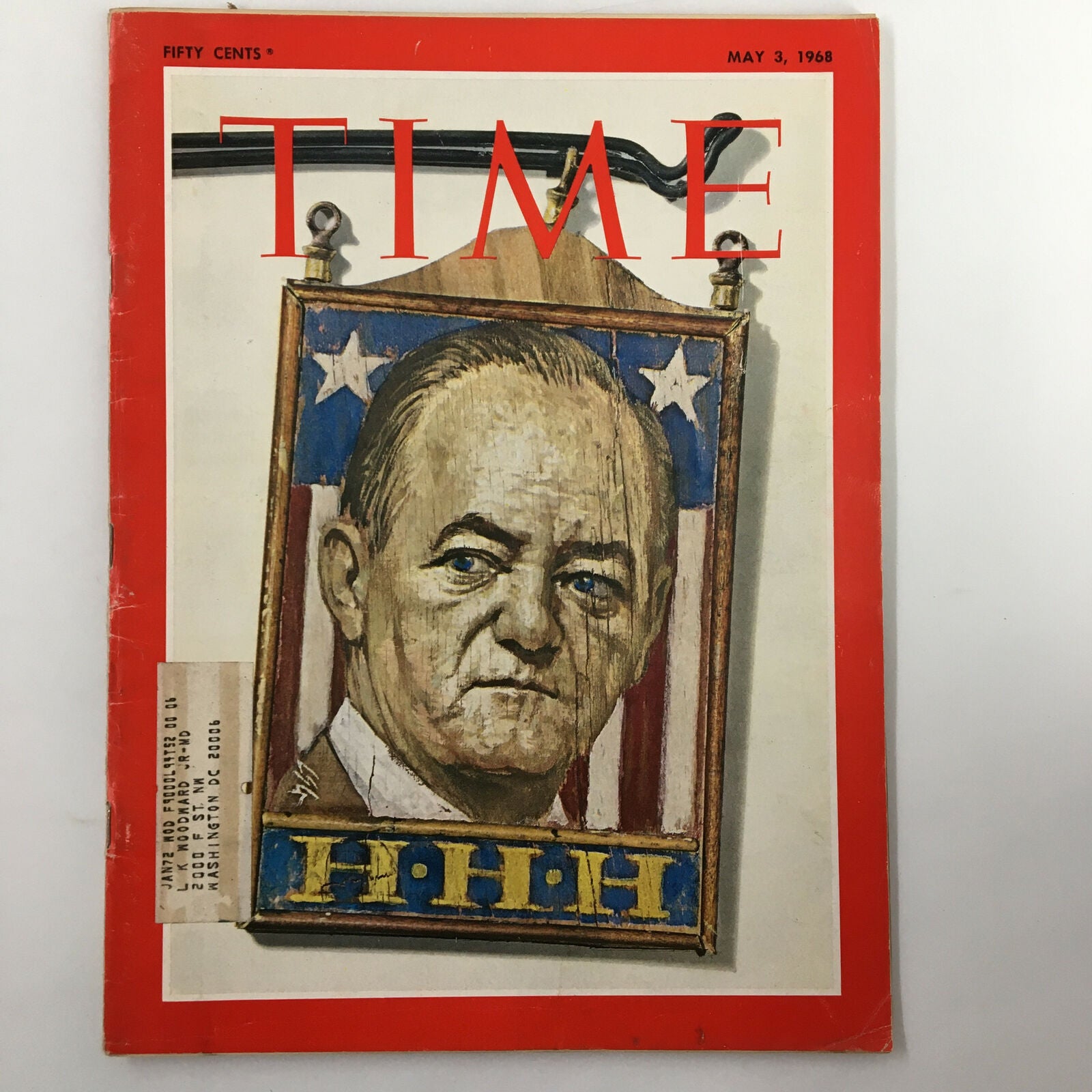 VTG Time Magazine May 3 1968 Vol. 91 No. 18 Hubert H. Humphrey The World & War