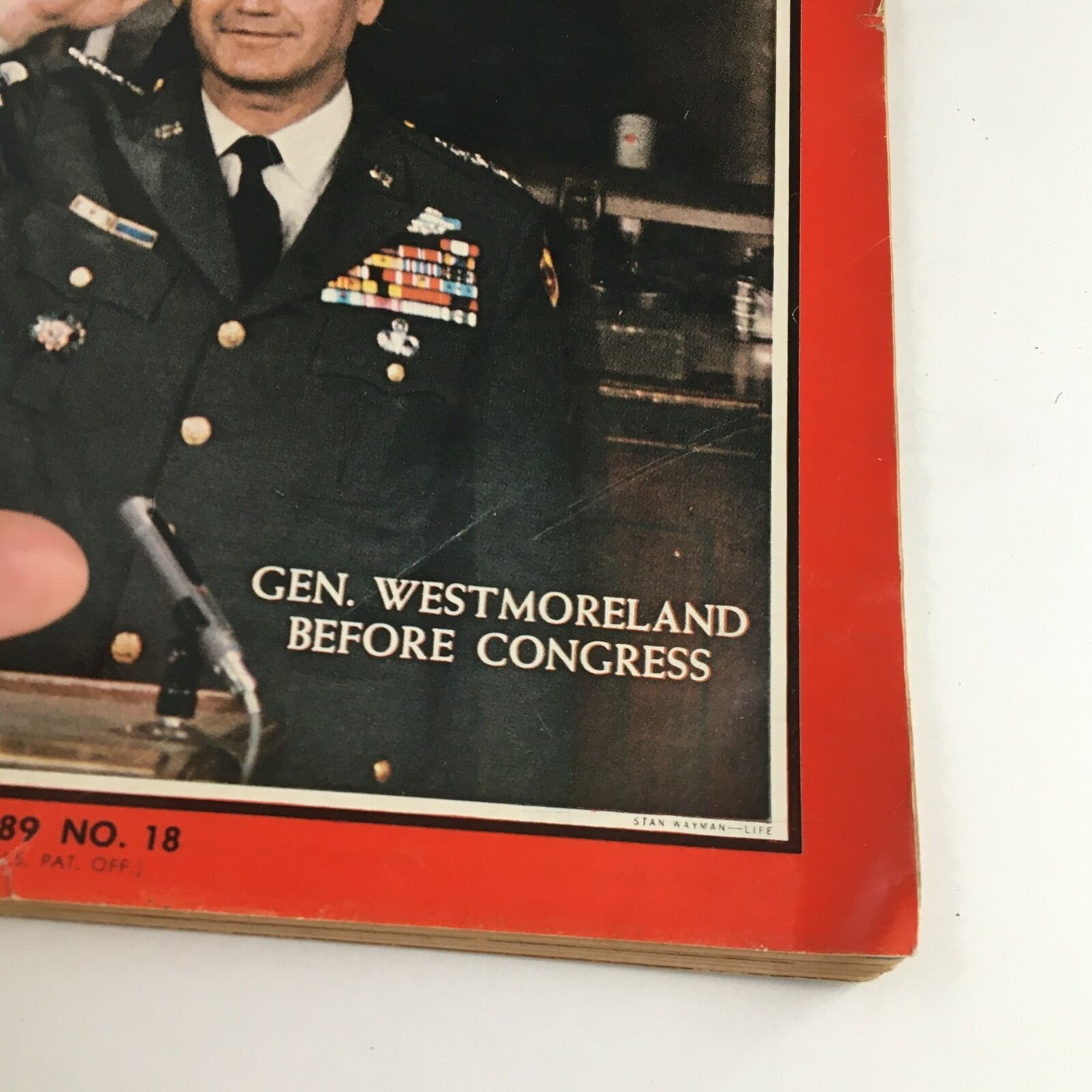 Time Magazine May 5 1967 Vol. 89 No. 18 General William Westmoreland