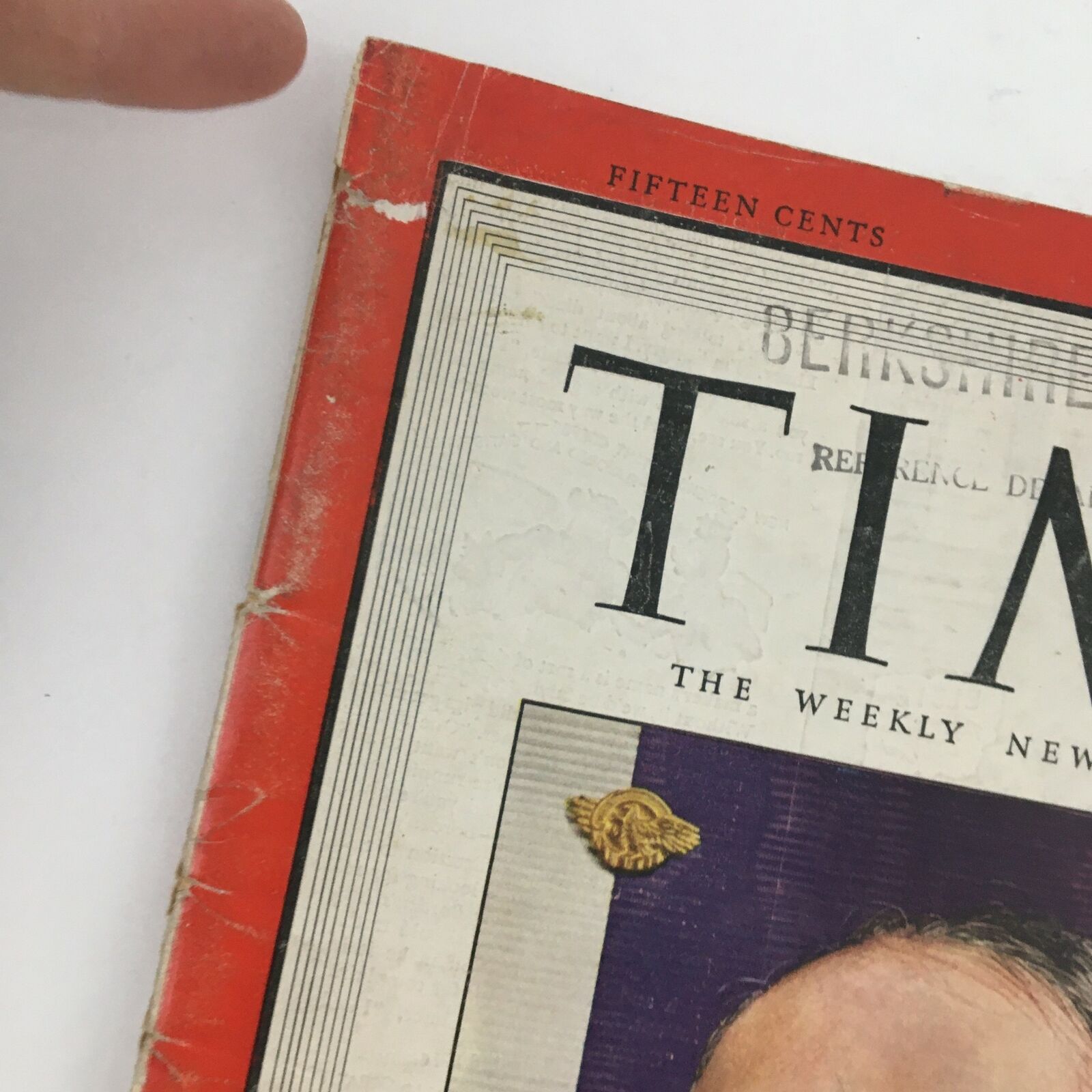 Time Magazine April 1 1946 Senior Officer General Omar Bradley, No Label