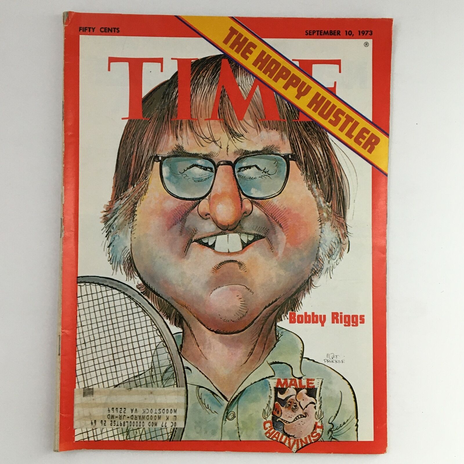 Time Magazine September 10 1973 Vol. 102 No. 11  Bobby Riggs