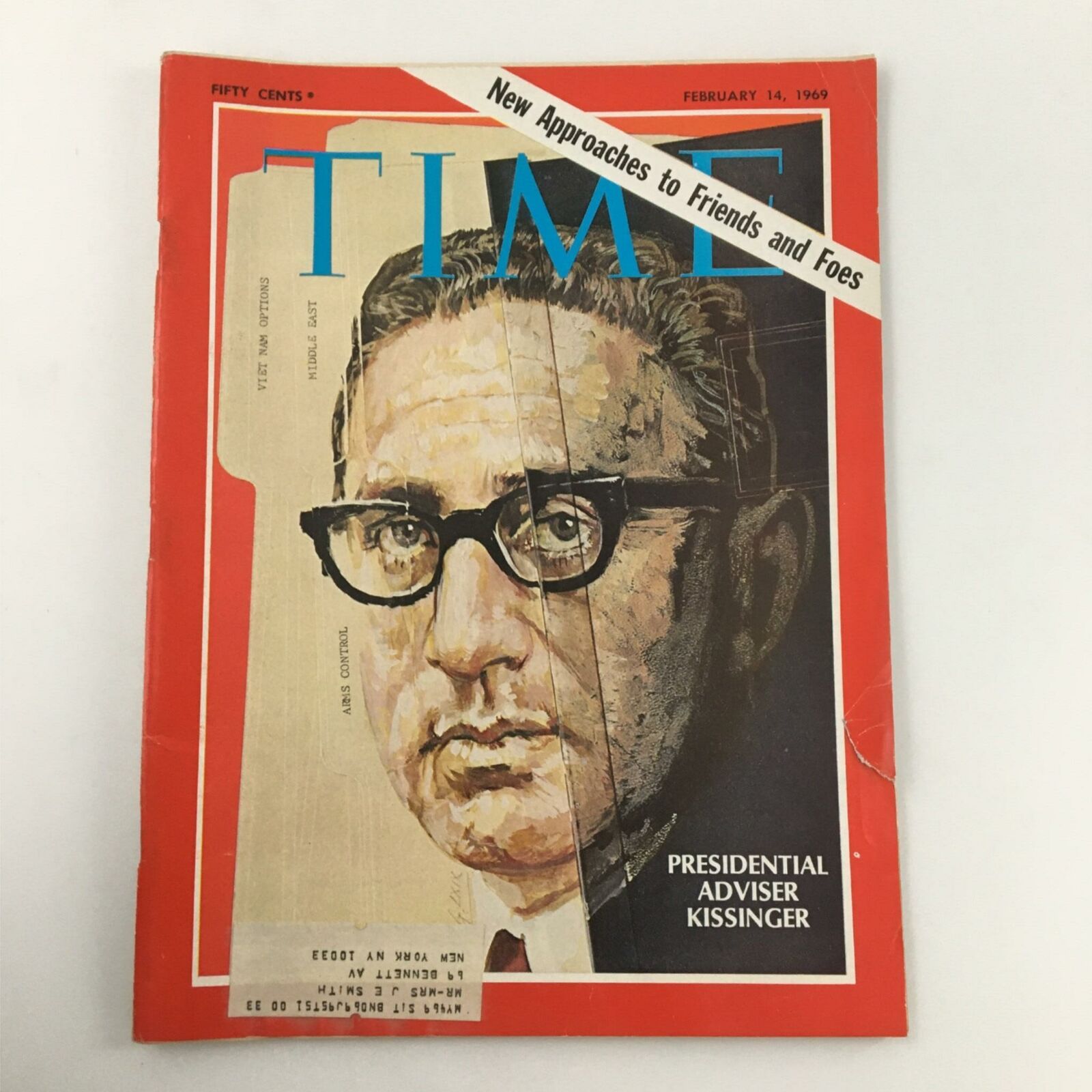 VTG Time Magazine February 14, 1969 Kissinger New Approaches to Friends and Foes