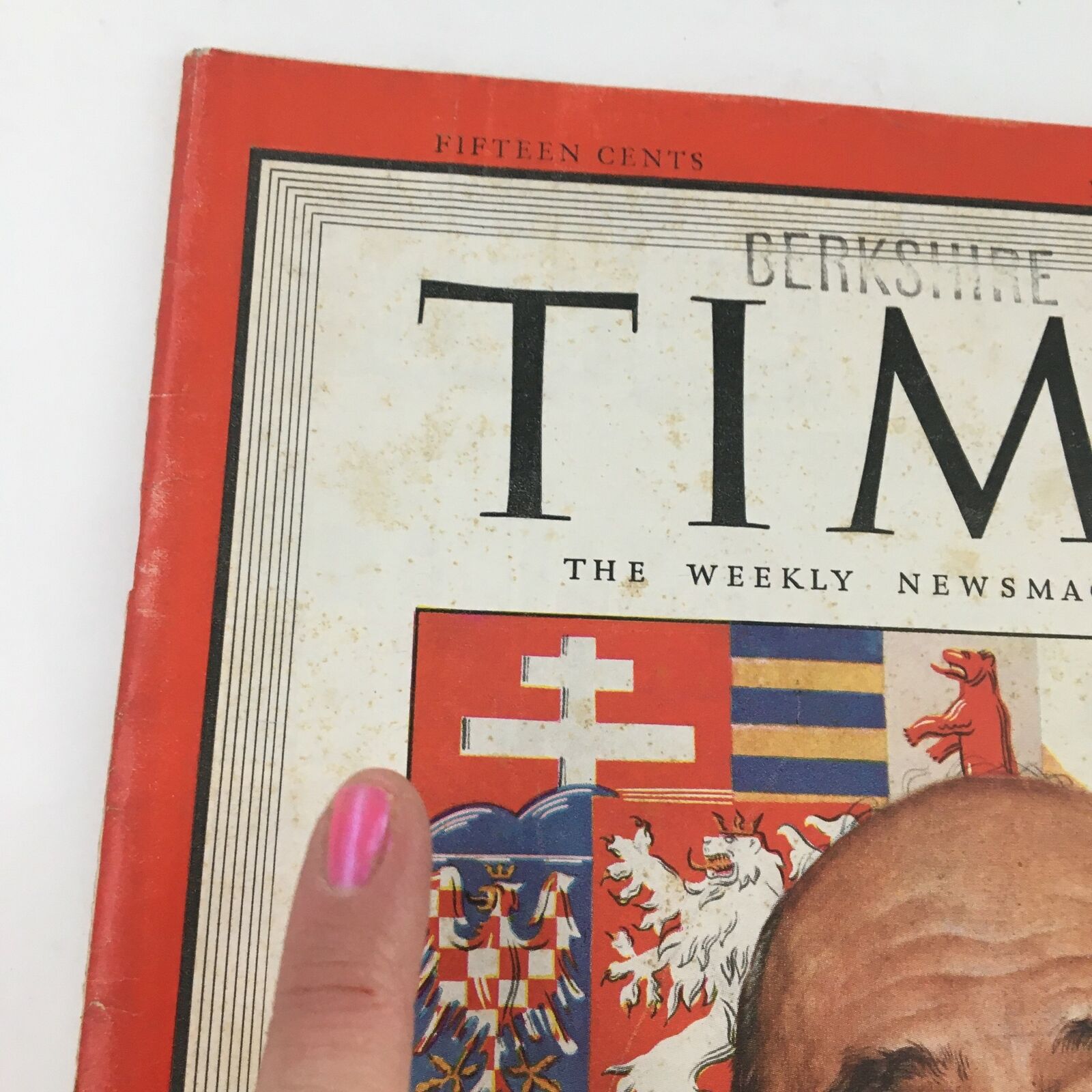 Time Magazine March 27 1944 Vol 43 #13 Diplomat Jan Masaryk of Czechoslovakia