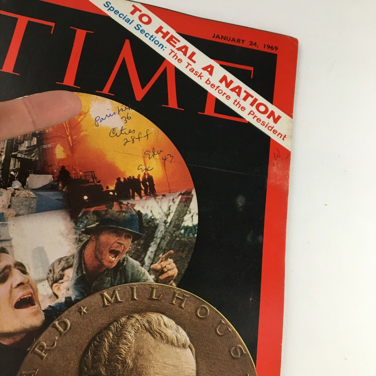 Time Magazine January 24 1969 Vol. 93 No. 4 The Task Before The President