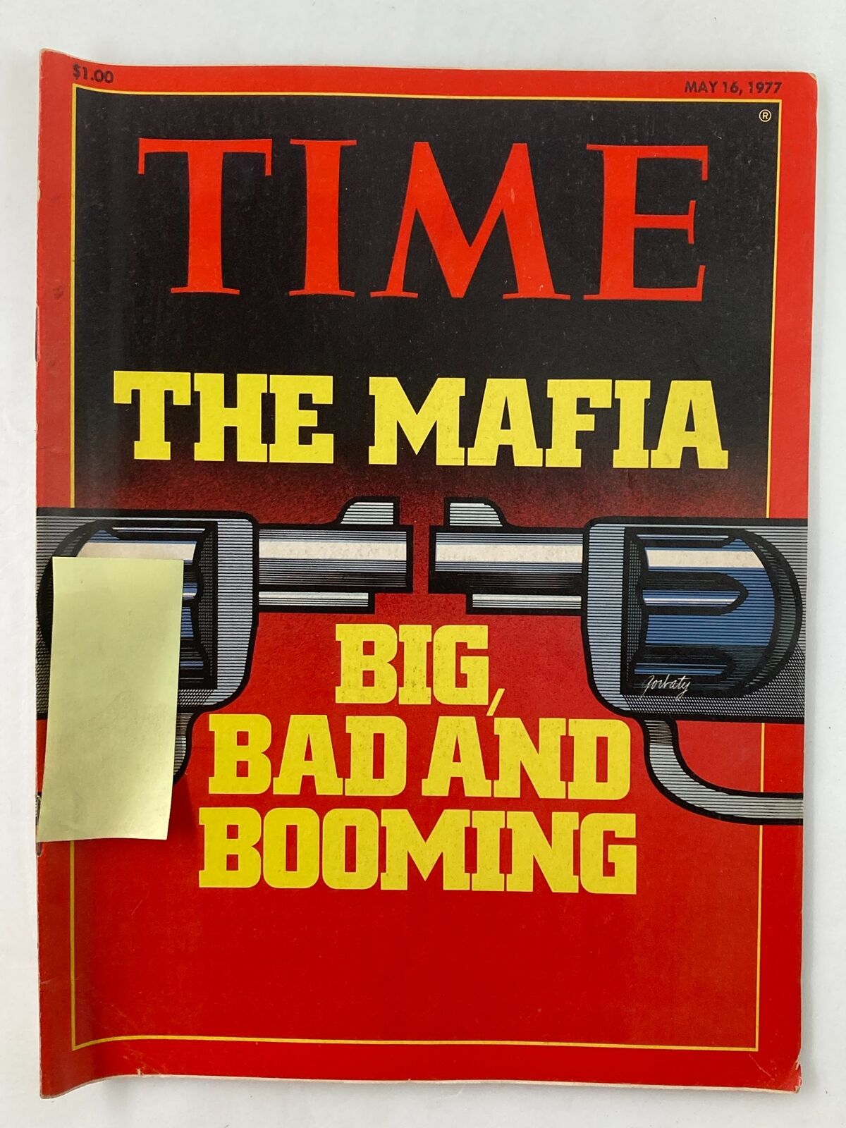 VTG Time Magazine May 16 1977 The Mafia Big, Bad and Booming