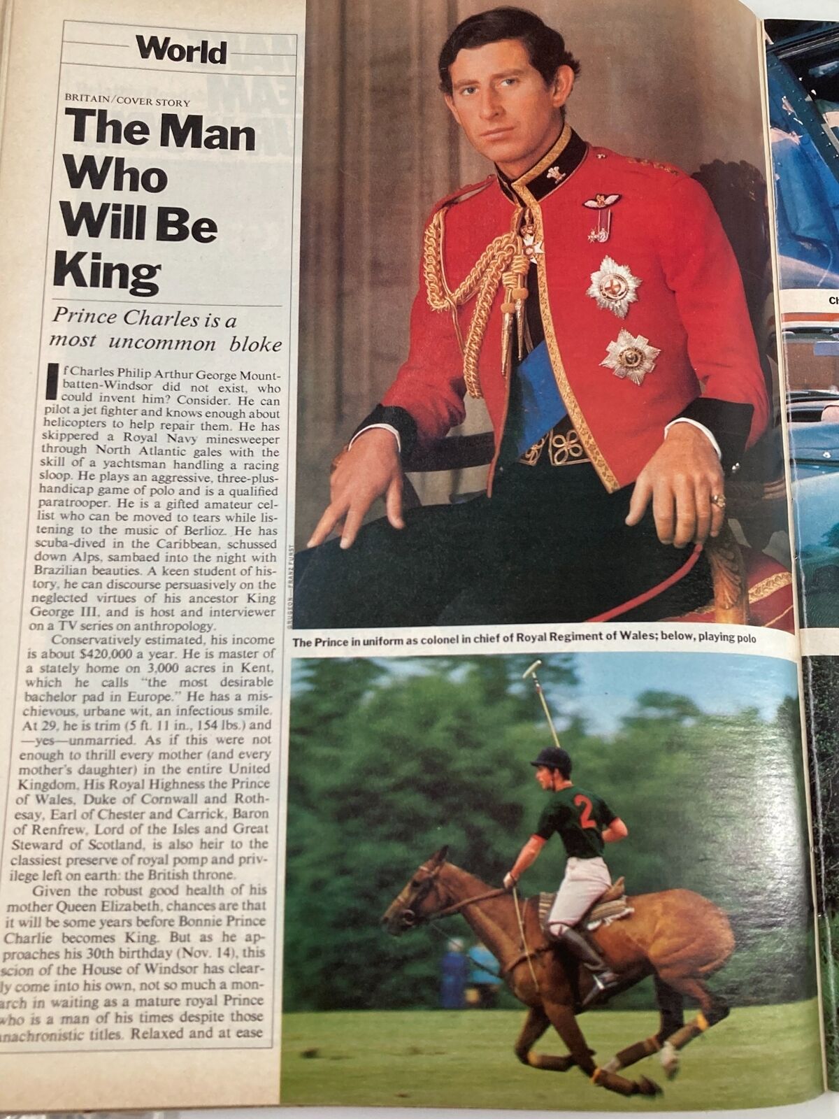 VTG Time Magazine May 15 1978 Britain's Prince Charle The Man Who Will Be King