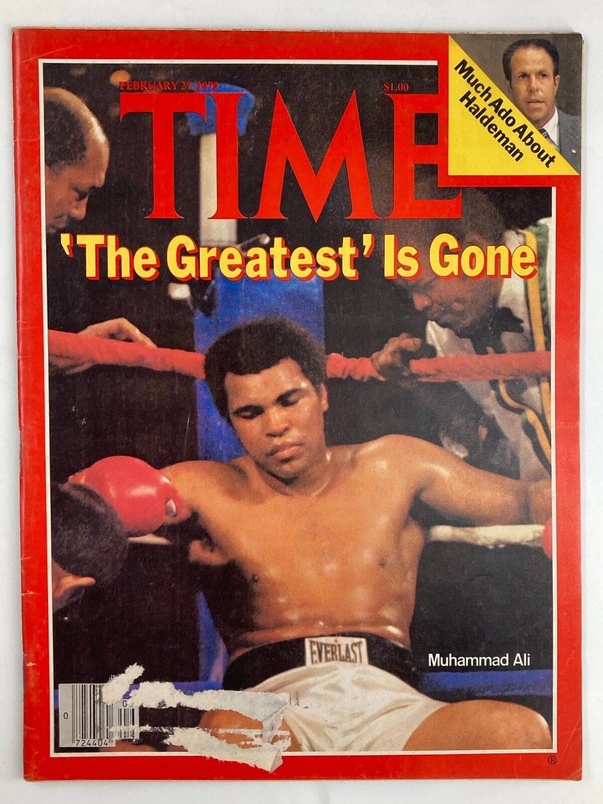 VTG Time Magazine February 27 1978 Muhammad Ali 'The Greatest' Is Gone