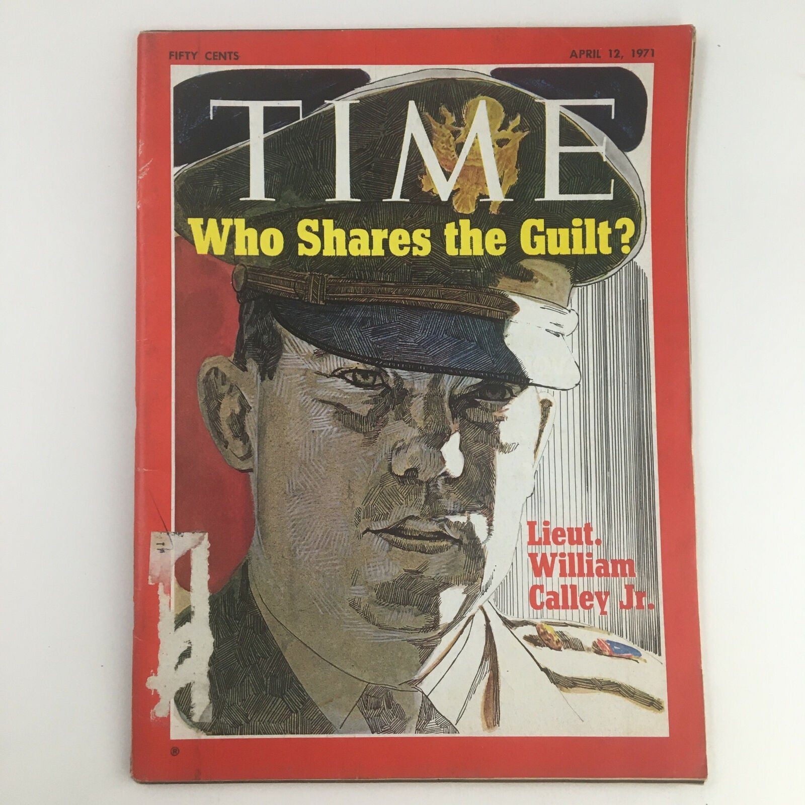 Time Magazine April 12 1971 Vol. 97 No. 15 Lieut. William Laws Calley Jr.