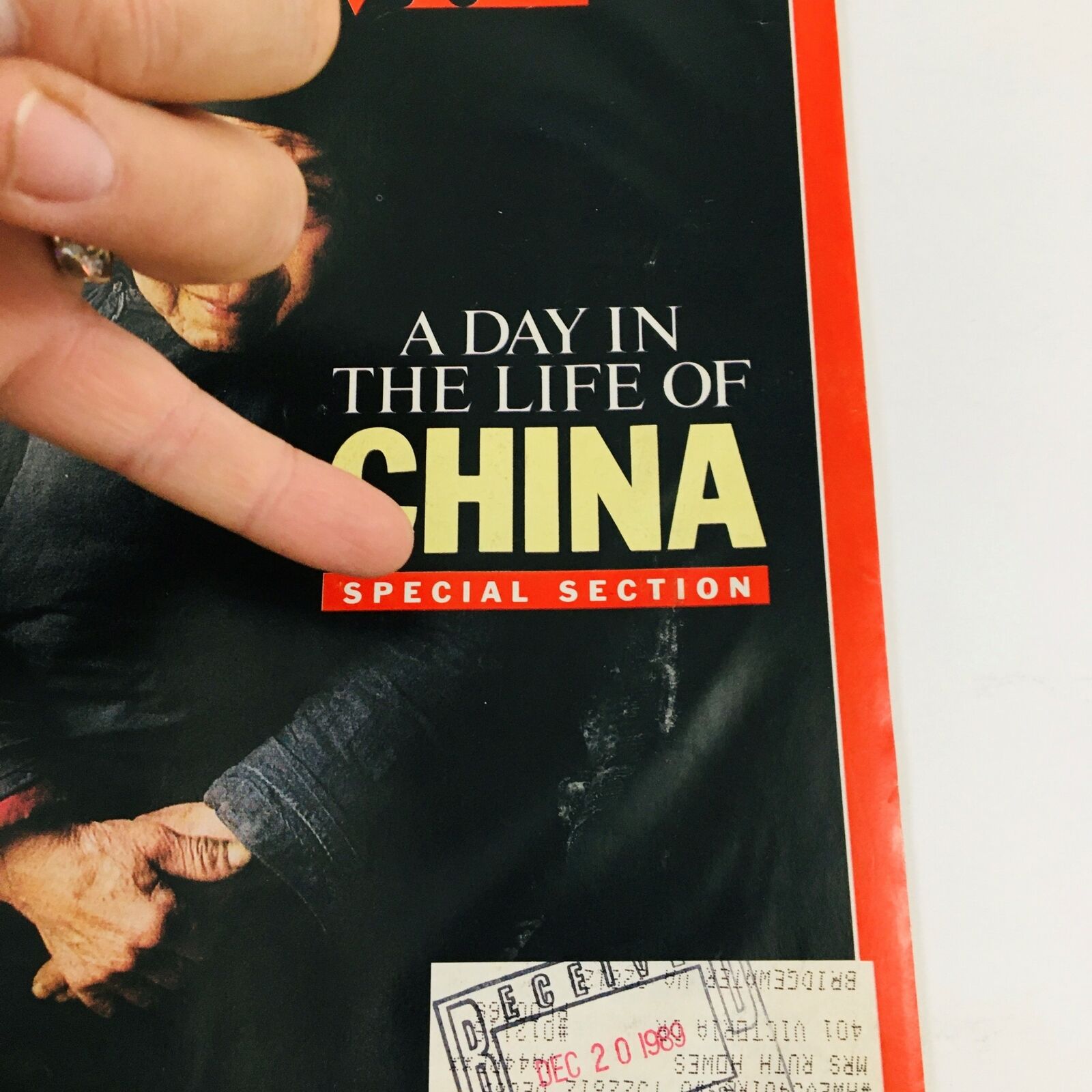 Time Magazine October 2 1989 Vol. 134 No. 14 A Day in the Life of China Report