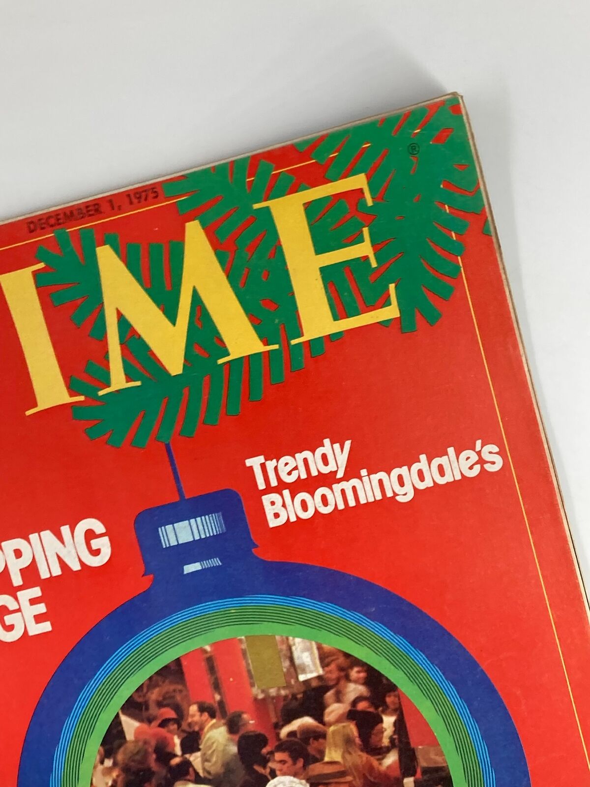 VTG Time Magazine December 1 1975 U.S. Shopping Surge Trendy Bloomingdale's