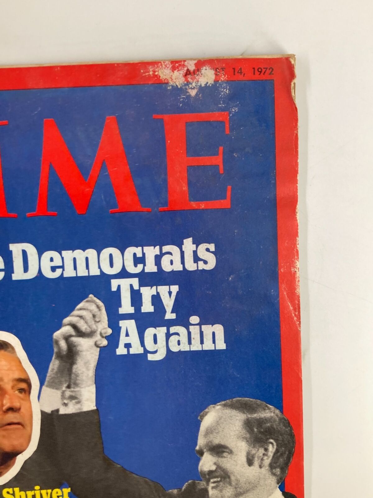 VTG Time Magazine August 14 1972 Sargent Shriver The Democrats Try Again