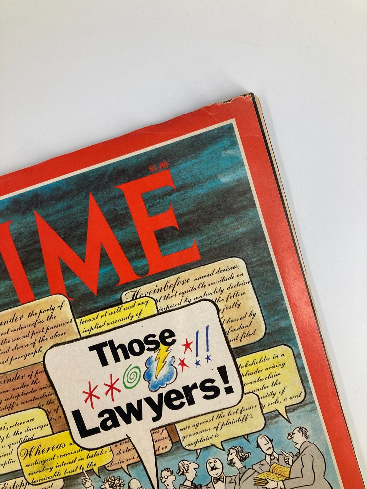 VTG Time Magazine April 10 1978 Those (Cursed Words) Lawyers