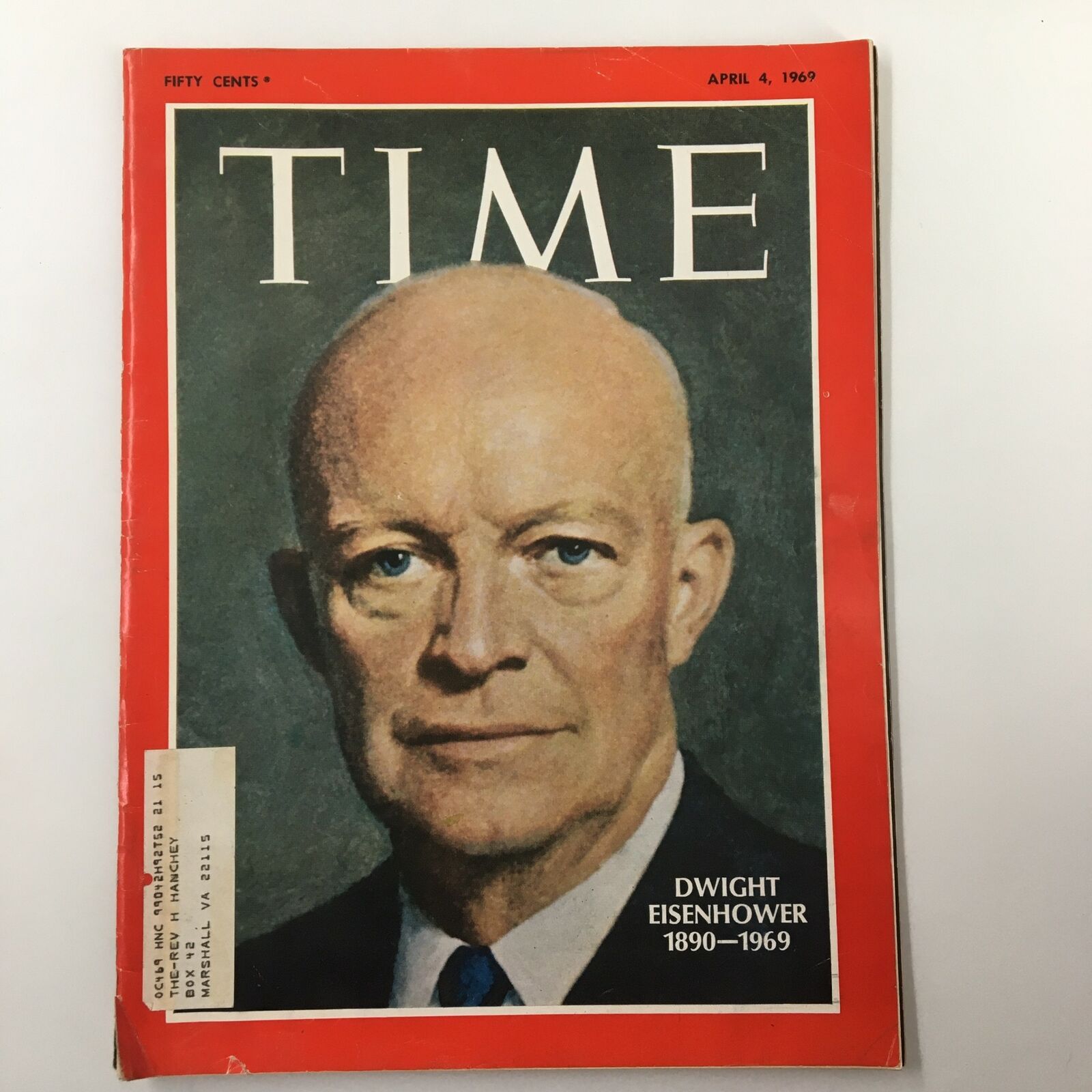 VTG Time Magazine April 4 1969 Dwight Eisenhower 1890 - 1969