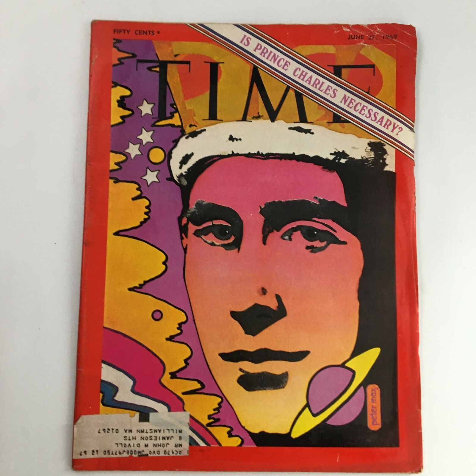 Time Magazine June 27 1969 Vol 93 #26 Royalty Charles, Prince of Wales