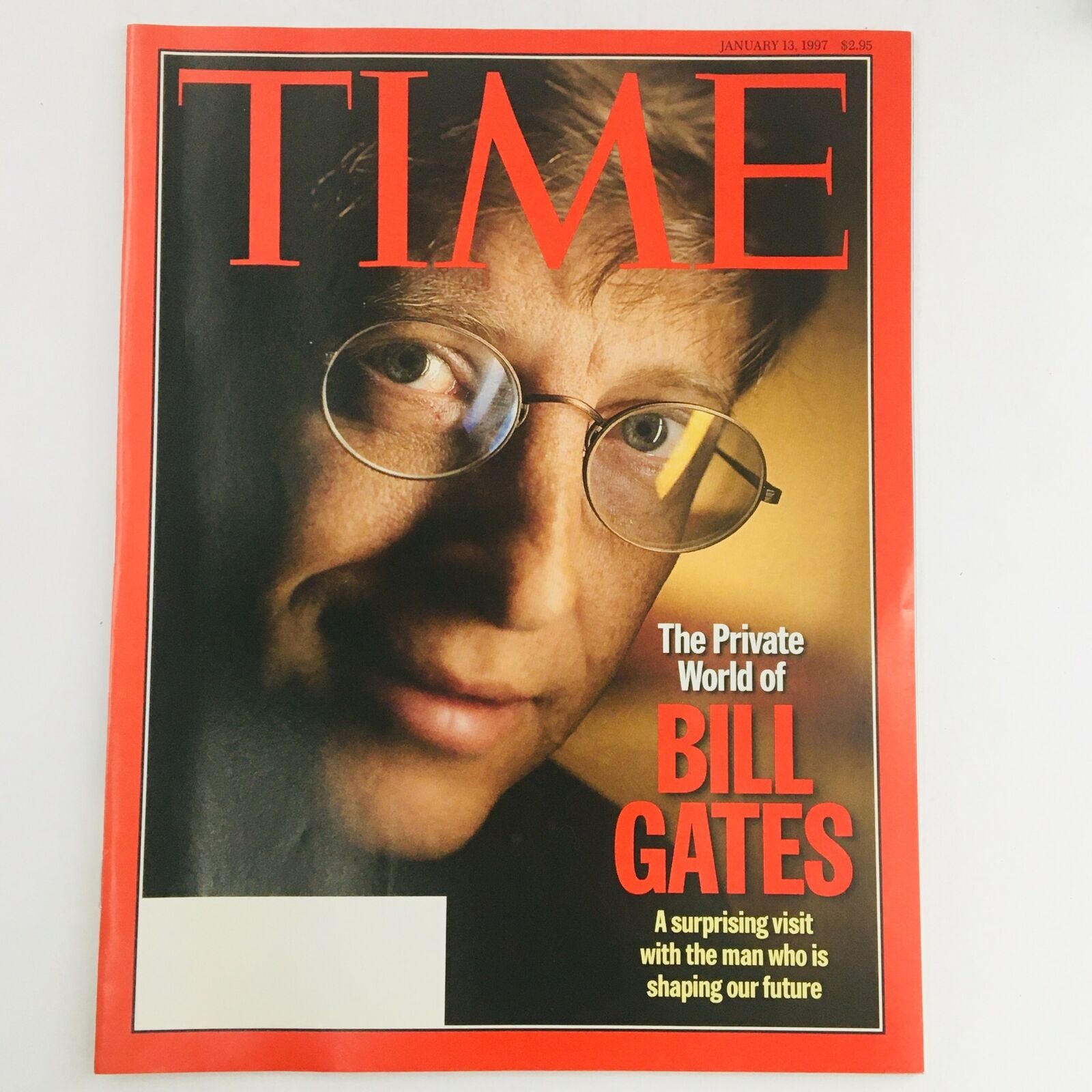 Time Magazine January 13 1997 The Private World of Bill Gates, No Label Like New