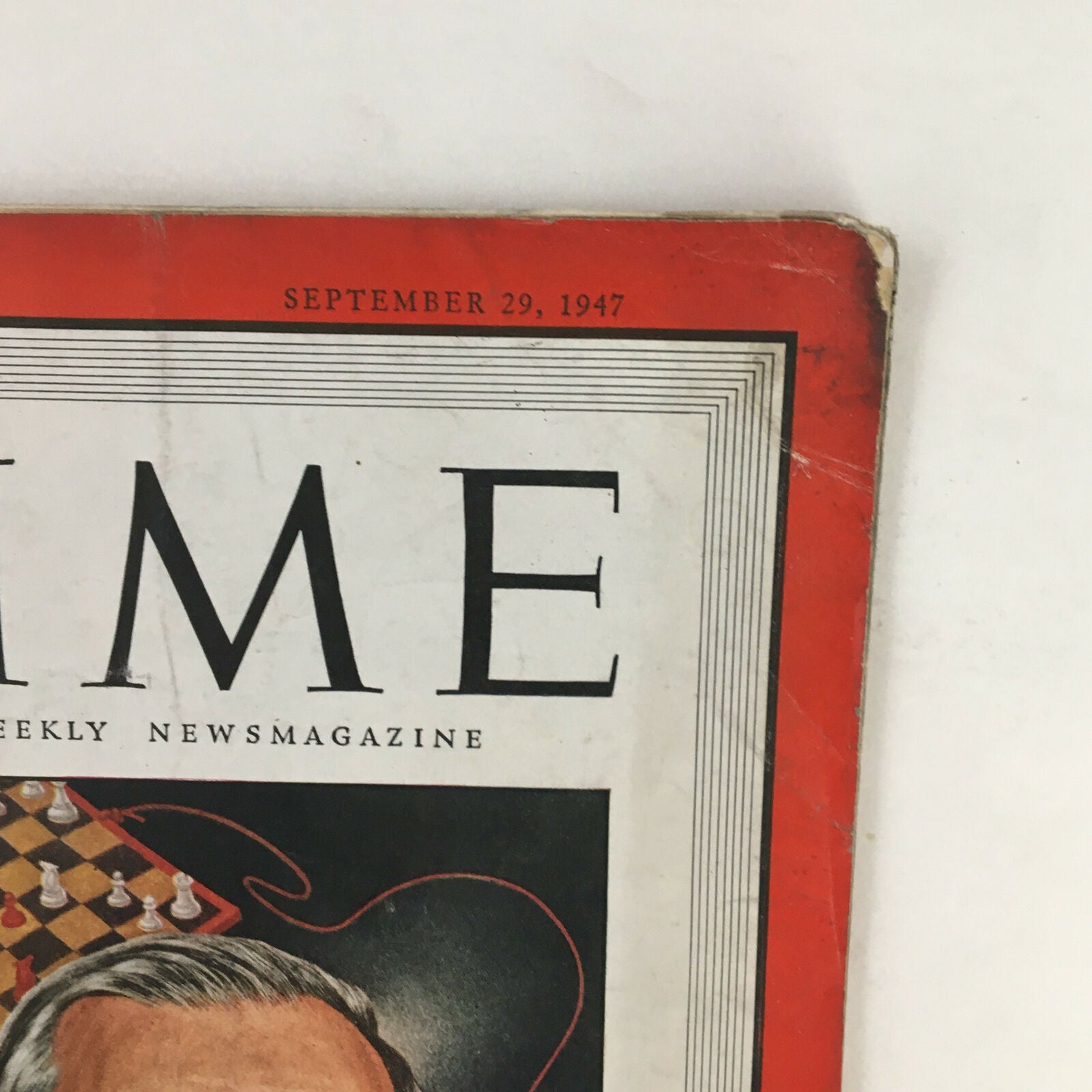 Time Magazine September 29 1947 Vol. 50 No. 13 The Kremlin's Vishinksky No Label