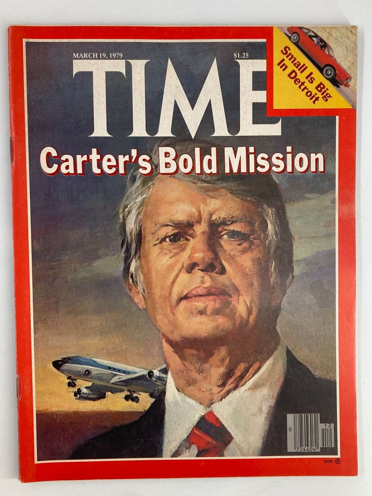 VTG Time Magazine March 19 1979 Jimmy Carter's Bold Mission No Label