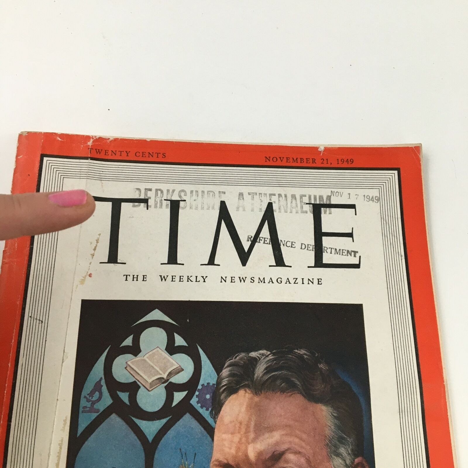 Time Magazine November 21 1949 Vol 54 #21 Educator Robert Maynard Hutchins