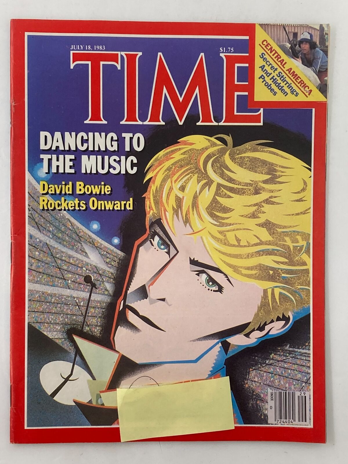 VTG Time Magazine July 18 1983 David Bowie Rockets Onward Dancing To The Music