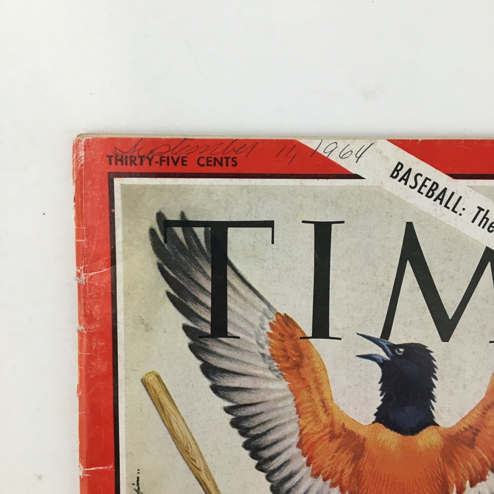 Time Magazine September 11 1964 MLB Baltimore Manager Hank Bauer No Label