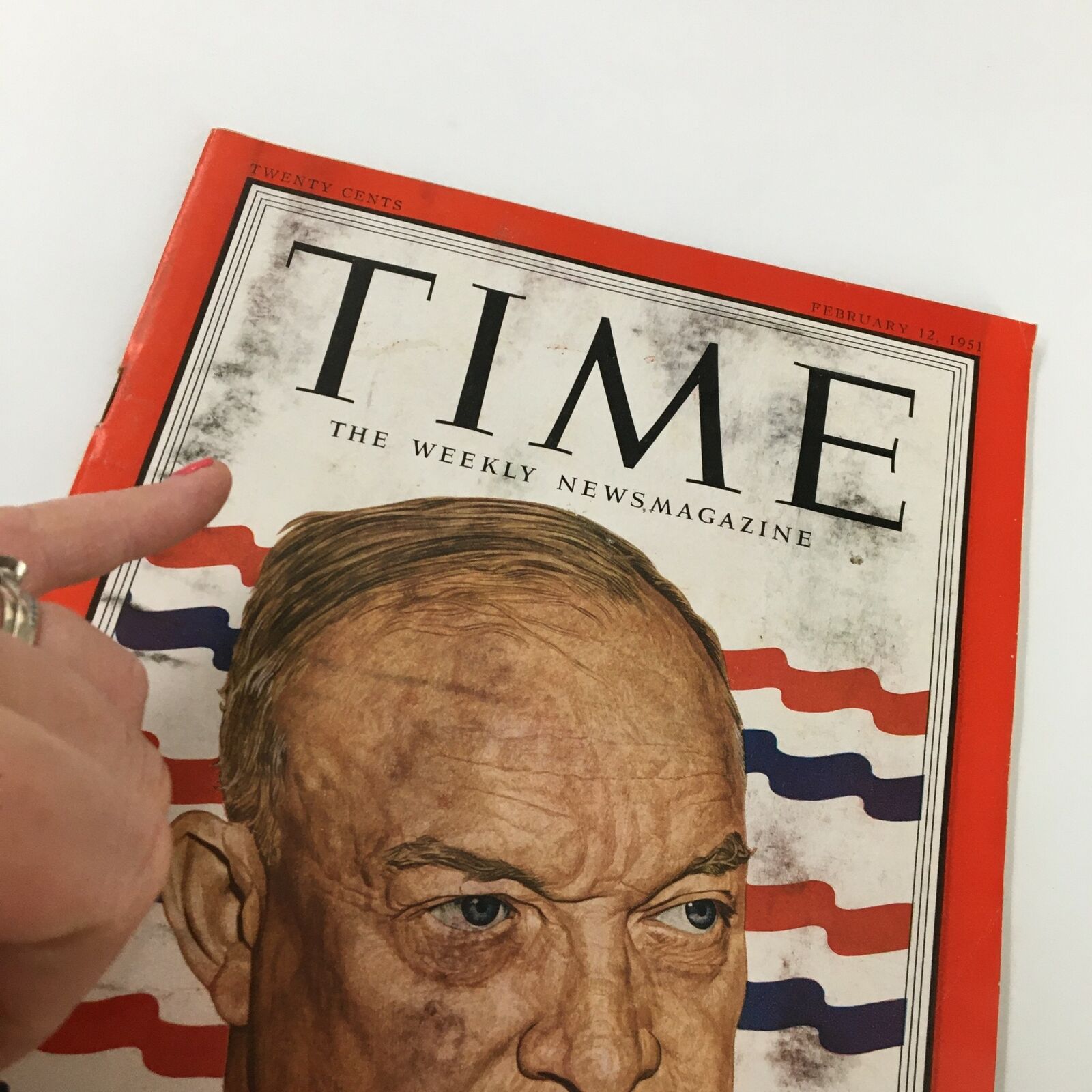 VTG Time Magazine February 12 1951 Vol. 57 No. 7 Dwight Eisenhower