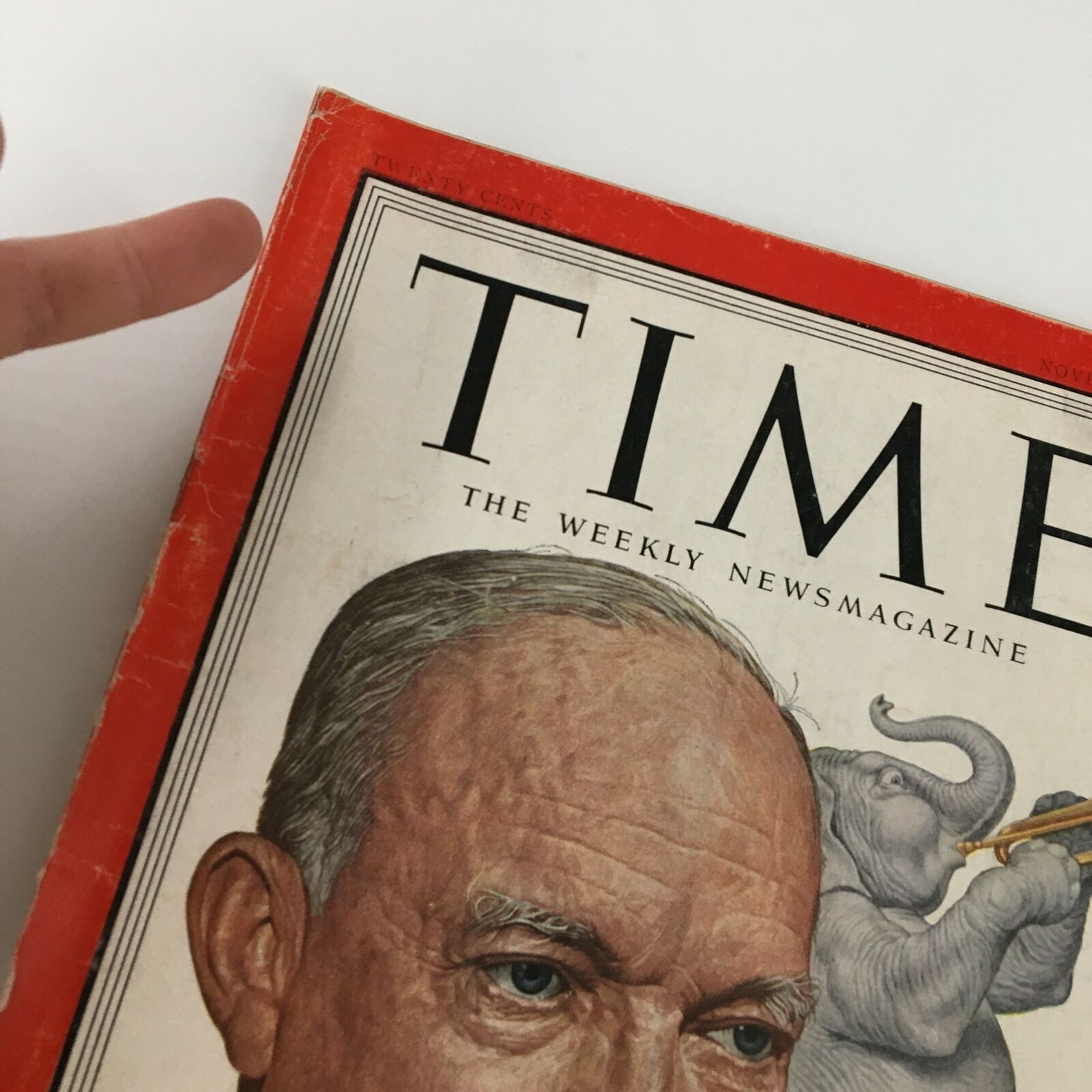 VTG Time Magazine November 3 1952 Vol. 60 No. 18 Candidate Dwight Eisenhower