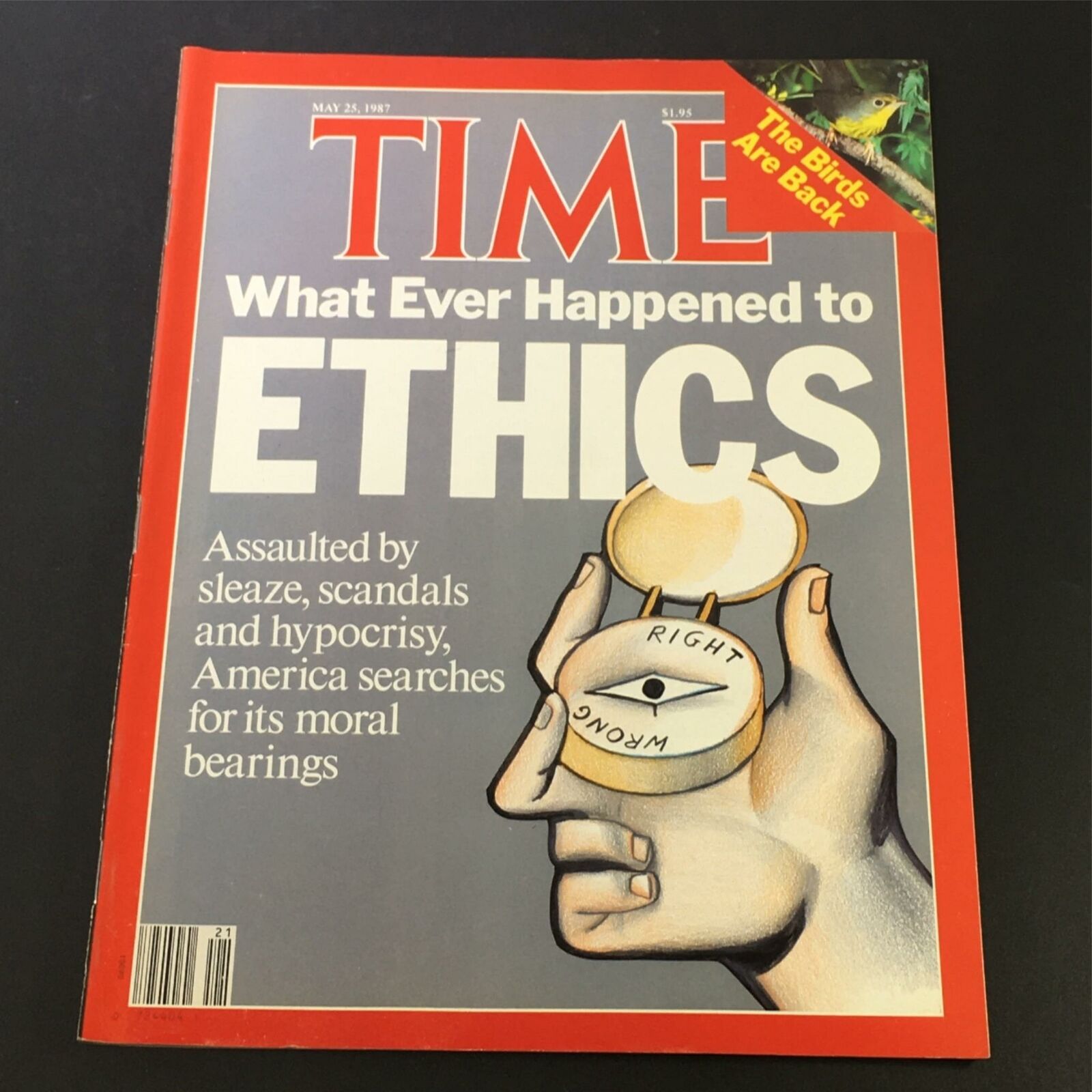 VTG Time Magazine May 25 1987 - What Ever Happened to Ethics / Newsstand