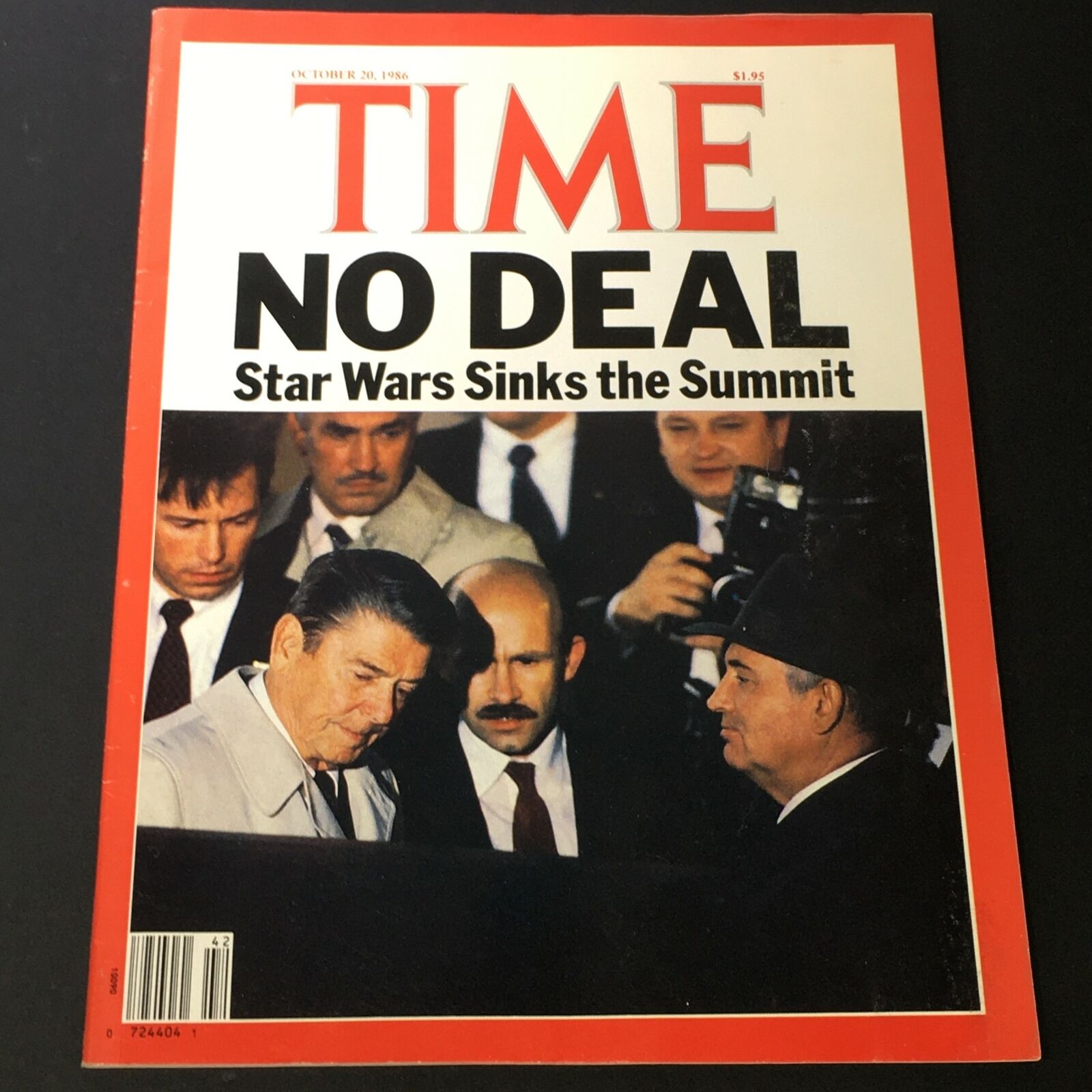 VTG Time Magazine October 20 1986 - Star Wars Sinks The Summit / Newsstand