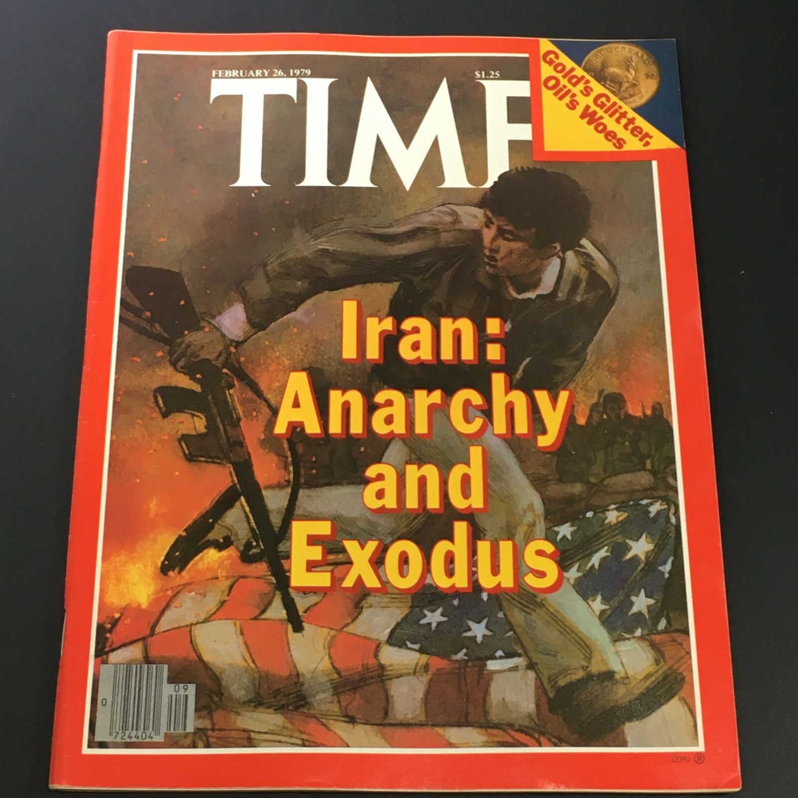 VTG Time Magazine February 26 1979 - Iran Anarchy and Exodus / Newsstand