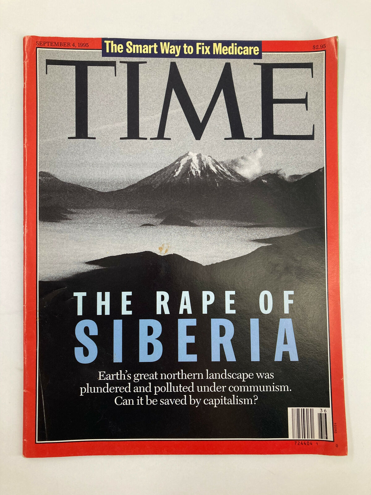 Time Magazine September 4 1995 The Rape of Siberia Northern Landscape No Label