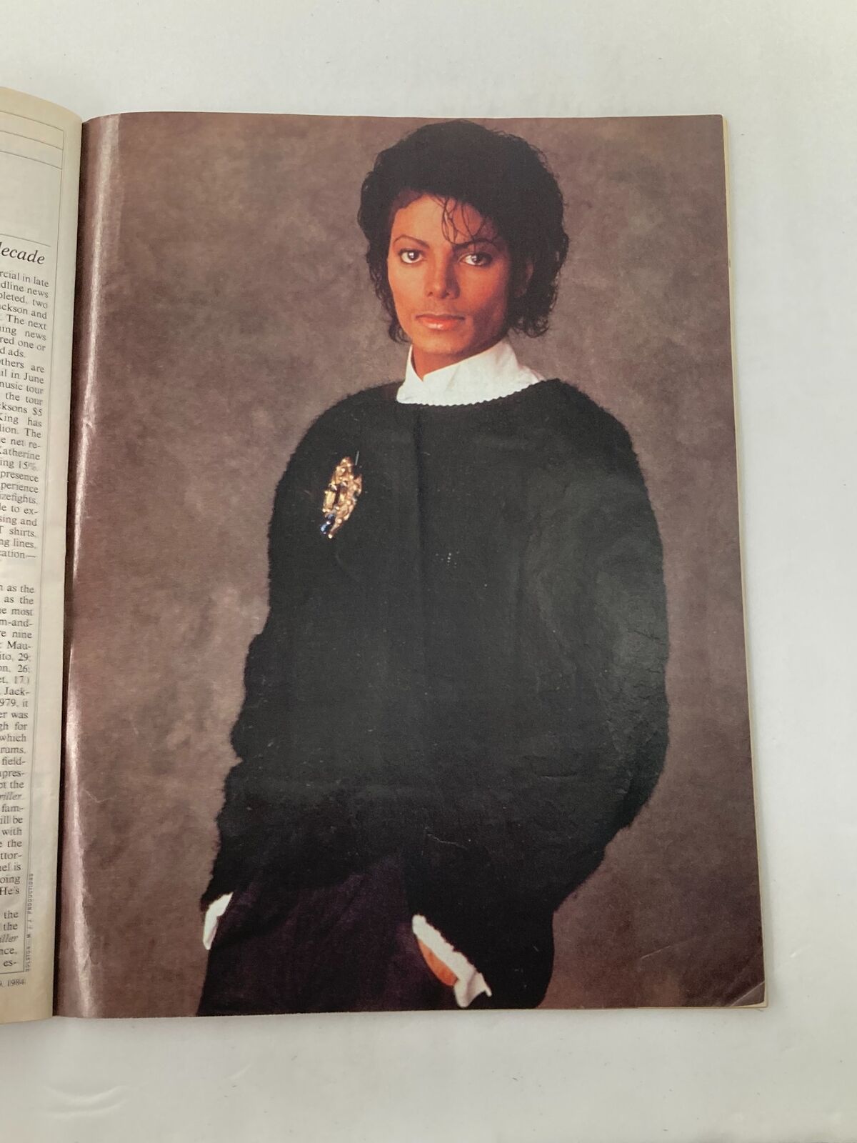 VTG Time Magazine March 19 1984 Michael Jackson Why He's a Thriller