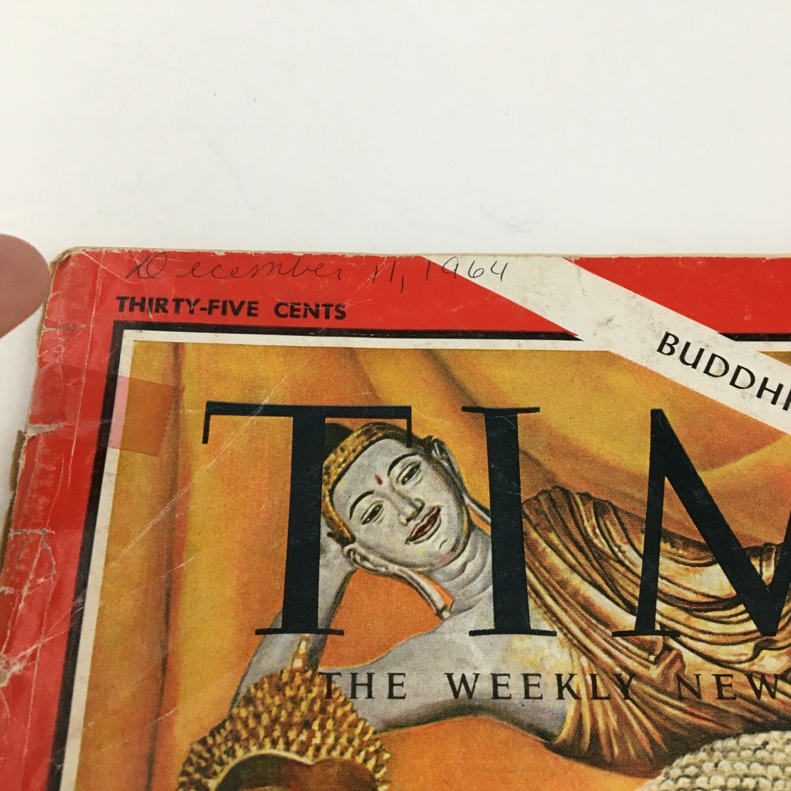 Time Magazine December 11 1964 Buddhism, Religion and Politics No Label